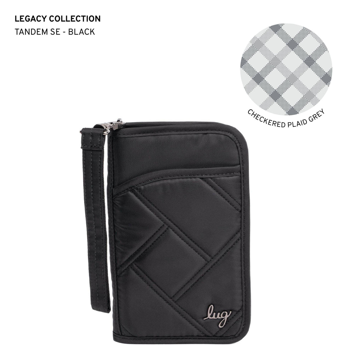 Legacy Collection Tandem SE RFID Wallet - BLACK - 24244_LegacyTandemSE_Black_Angle_01