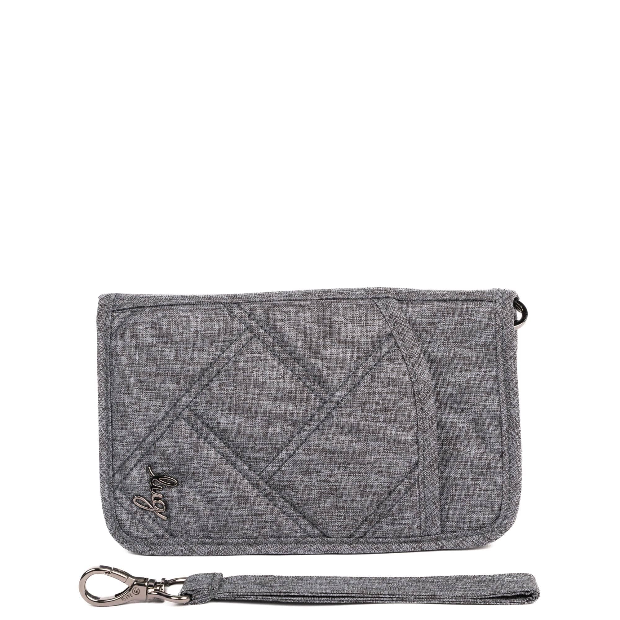 Legacy Collection Tandem SE RFID Wallet - HEATHER GREY - 24245_LegacyTandemSE_HeatherGrey_Angle_02