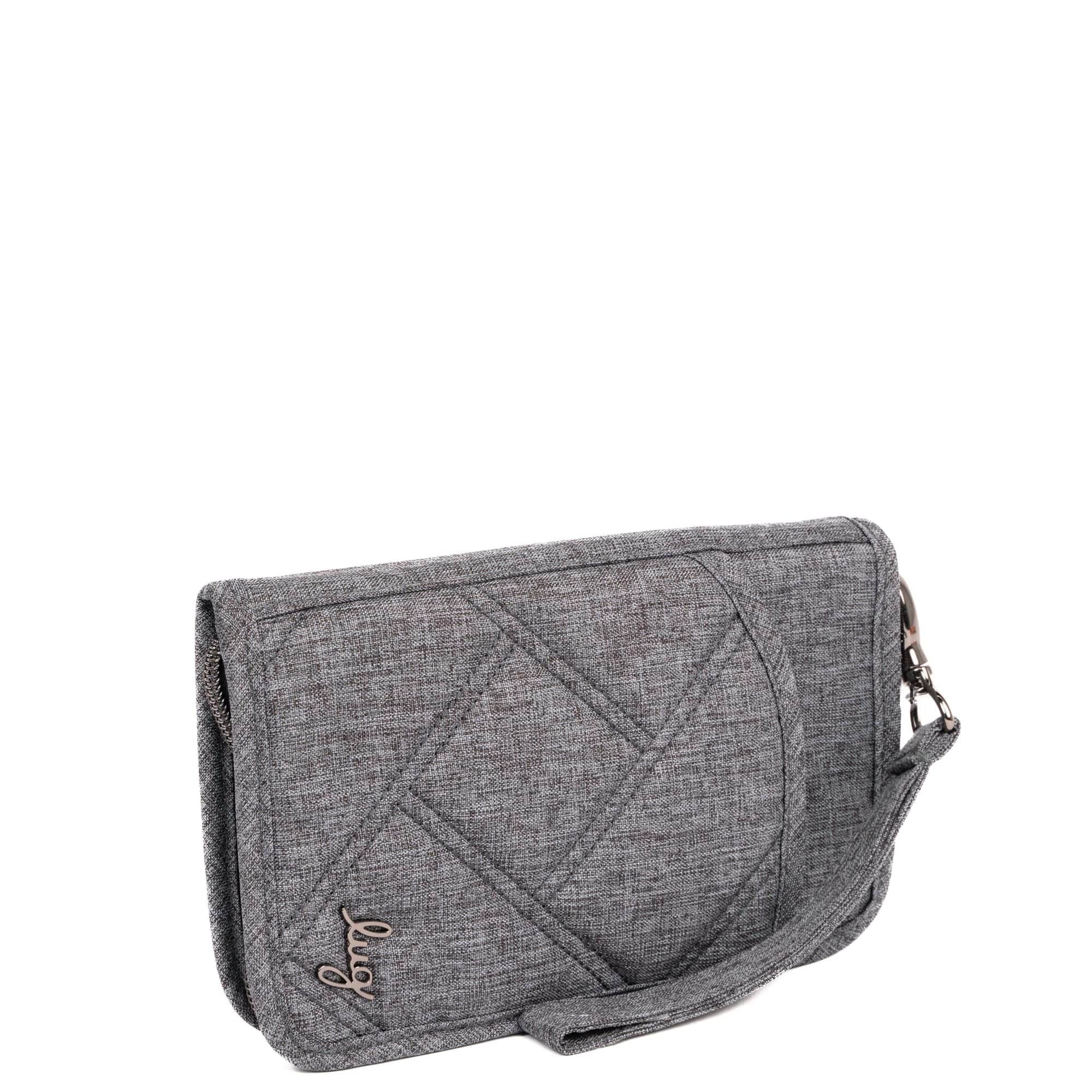 Legacy Collection Tandem SE RFID Wallet - HEATHER GREY - 24245_LegacyTandemSE_HeatherGrey_Angle_03