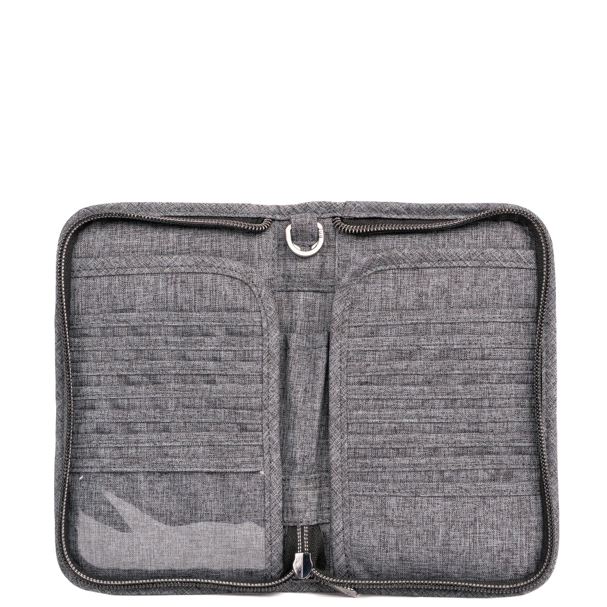 Legacy Collection Tandem SE RFID Wallet - HEATHER GREY - 24245_LegacyTandemSE_HeatherGrey_Angle_05