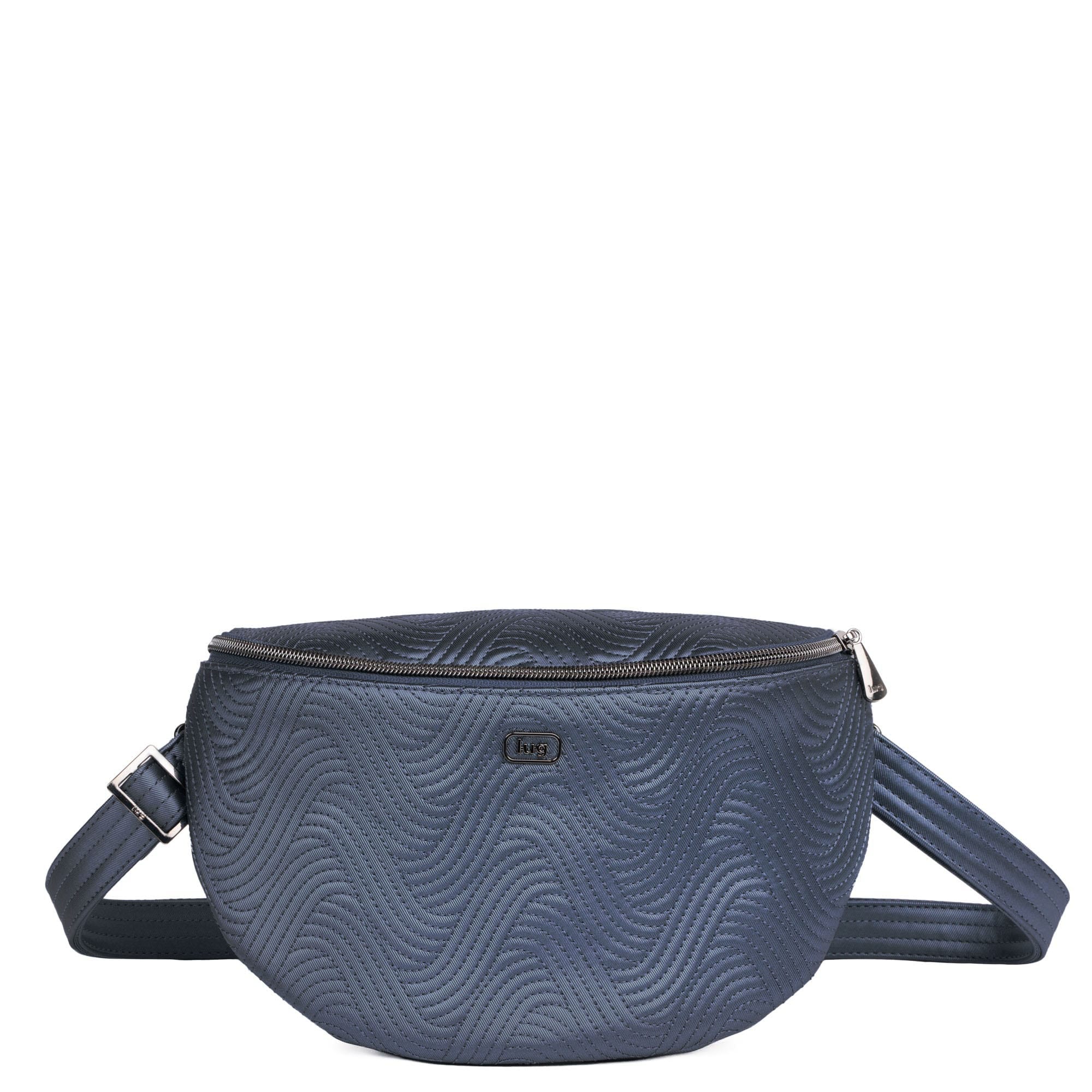 Tumble Satin Luxe VL Belt Bag - - 24248_TumbleSatinLuxe_MetallicBlueMoon_Angle_01