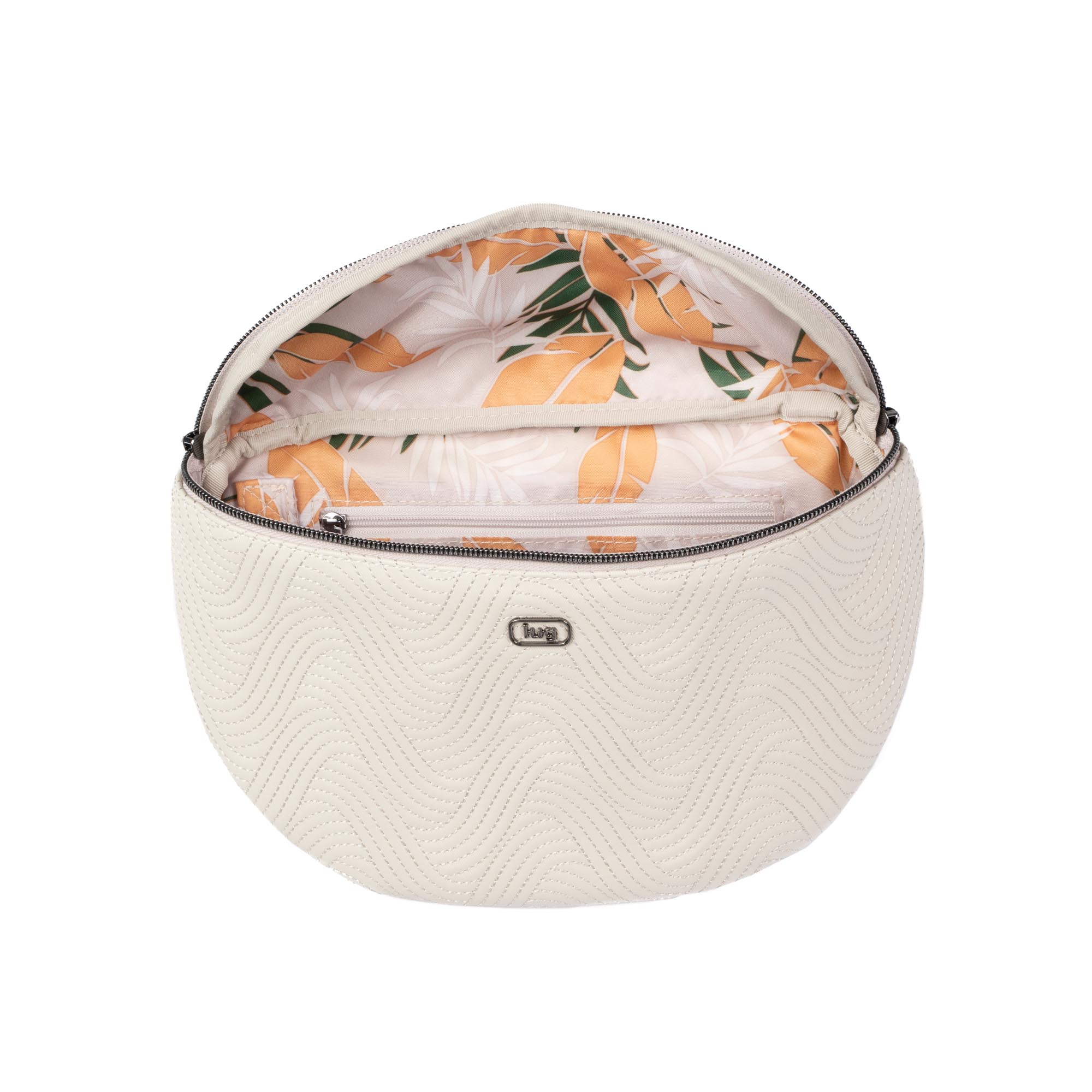 Tumble Satin Luxe VL Belt Bag - PEBBLE - 24249_TumbleSatinLuxe_Pebble_Angle_04