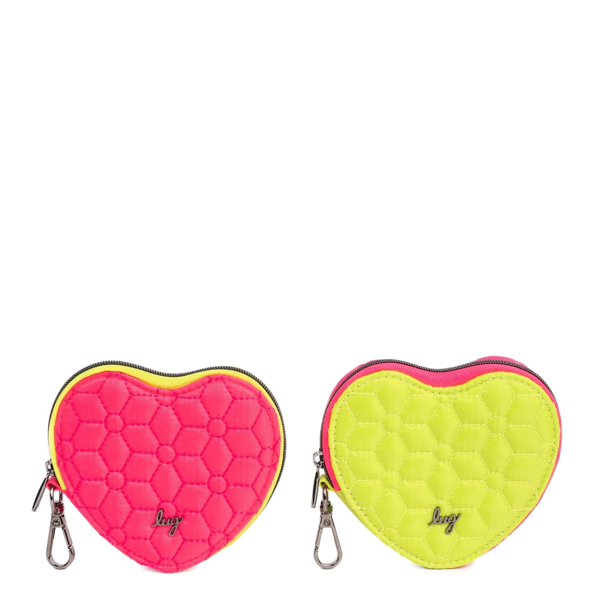 Heart Pouch 2pc Set - Two-Tone - - 24294_HeartPouches2PCS_Magenta_LemonLime_Angle_01_w9pibw