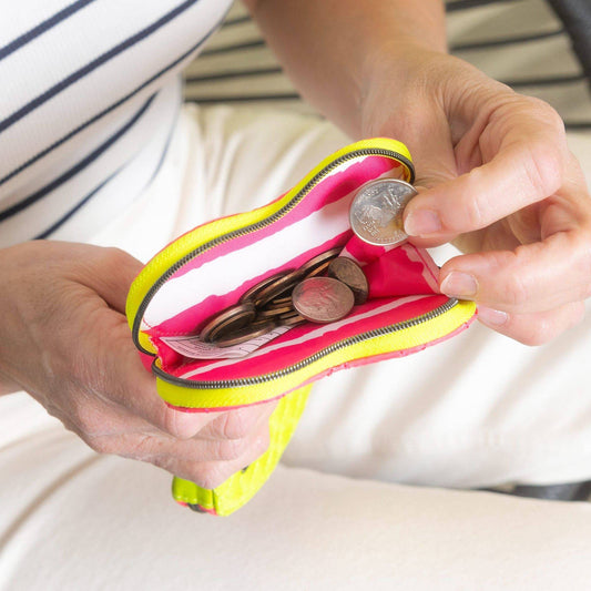 Heart Pouch 2pc Set - Two-Tone - - 24294_HeartPouches2PCS_Magenta_LemonLime_Lifestyle_03