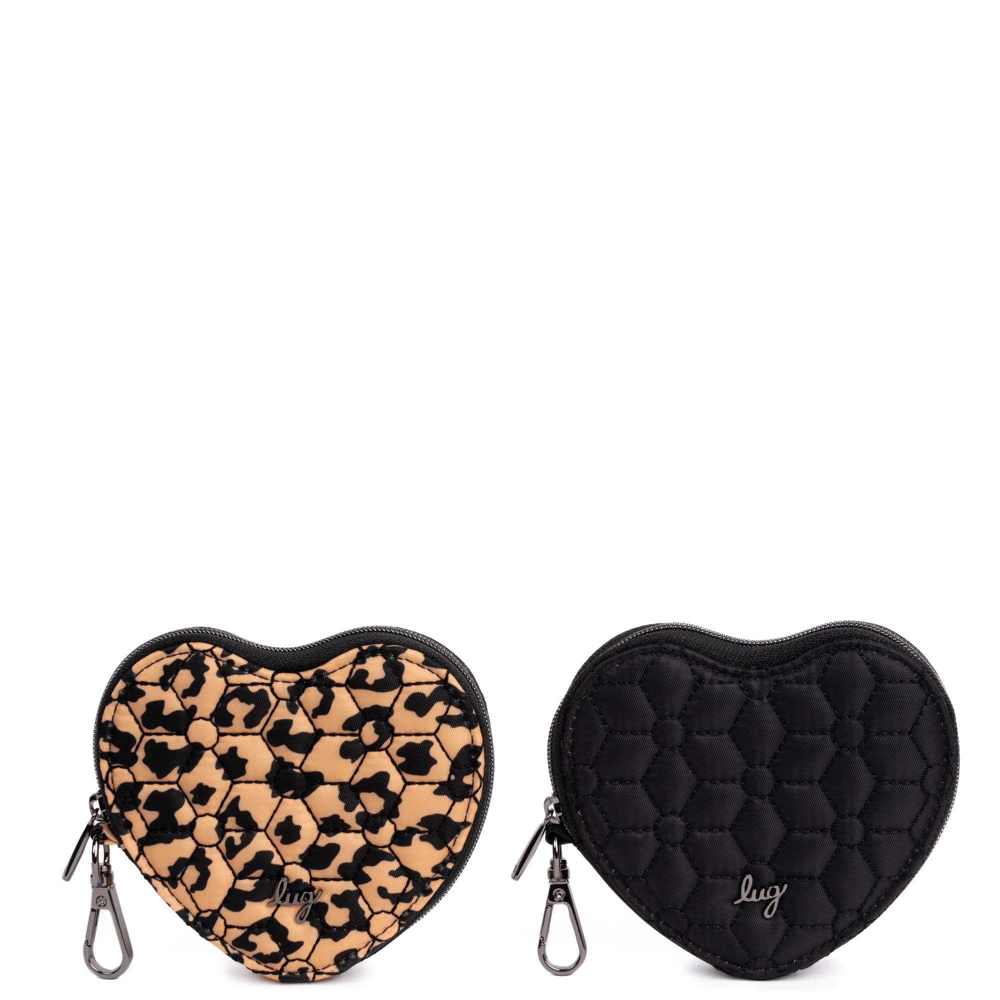 Heart Pouch 2pc Set - - 24298_HeartPouches2PCS_SpottedLeopard_Black_Angle_01_4g6wbg