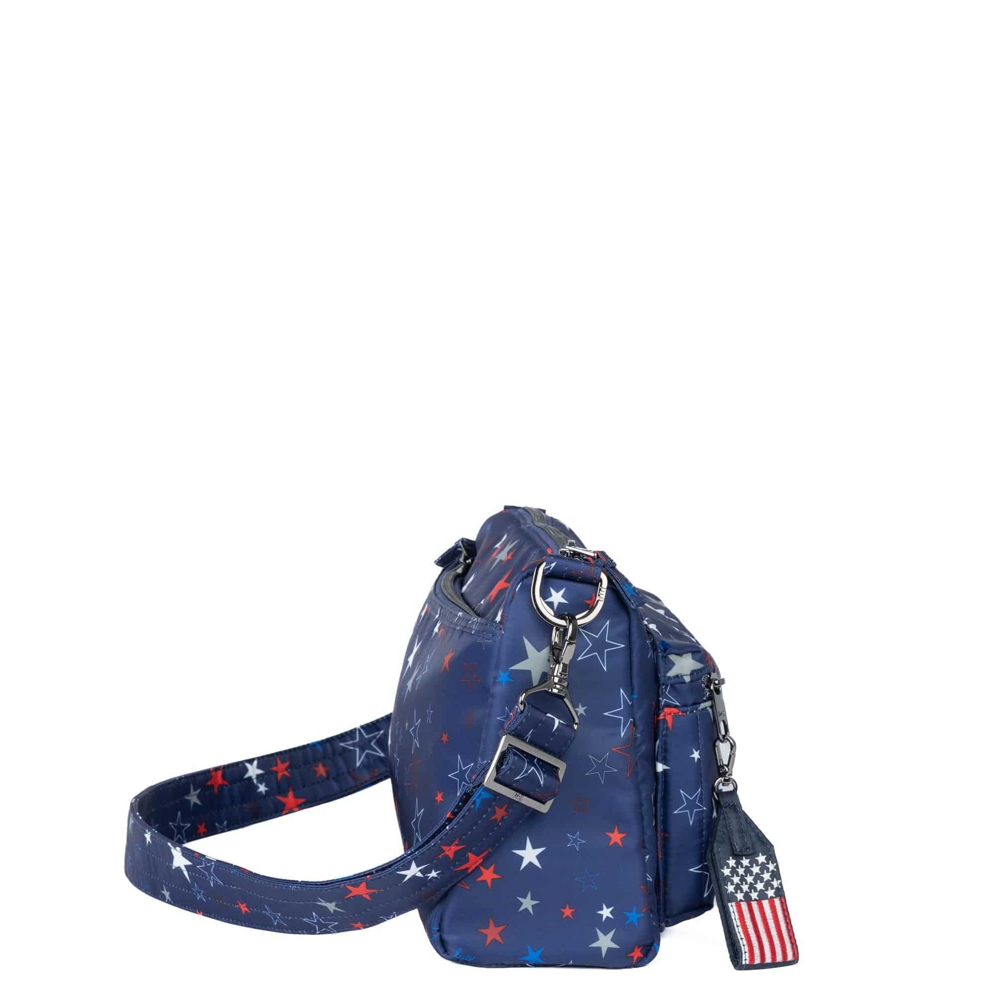 Stretch LE Crossbody Bag - Patriotic - STAR SPANGLED - 24318_StretchLE_StarSpangled_Angle_03