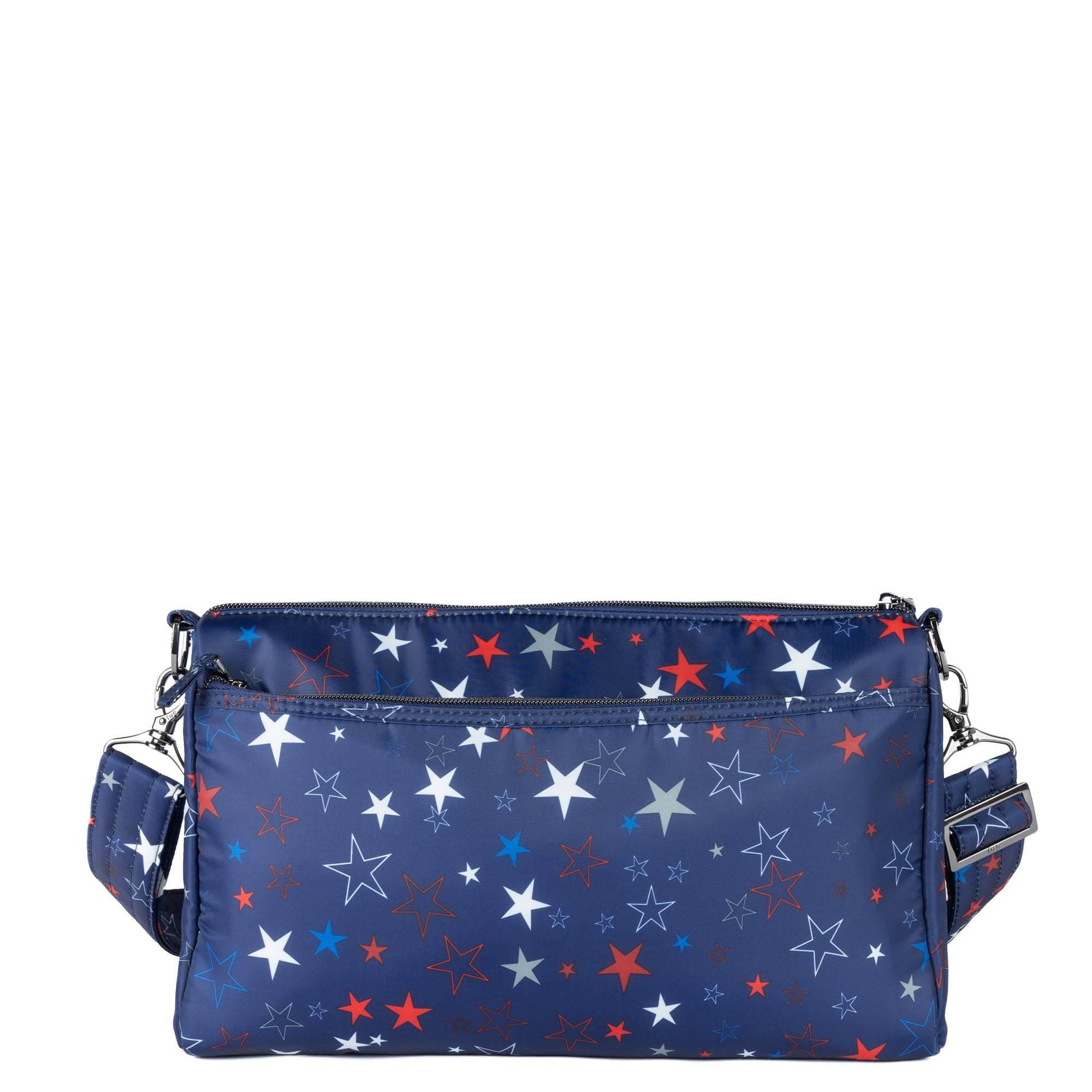 Stretch LE Crossbody Bag - Patriotic - STAR SPANGLED - 24318_StretchLE_StarSpangled_Angle_04