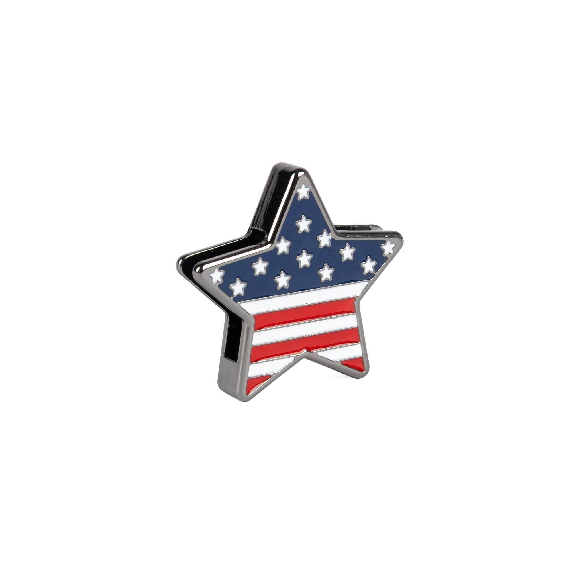 Lug Novelty Bag Charm - STAR - 24322_PatrioticCharm_Star_Angle_02