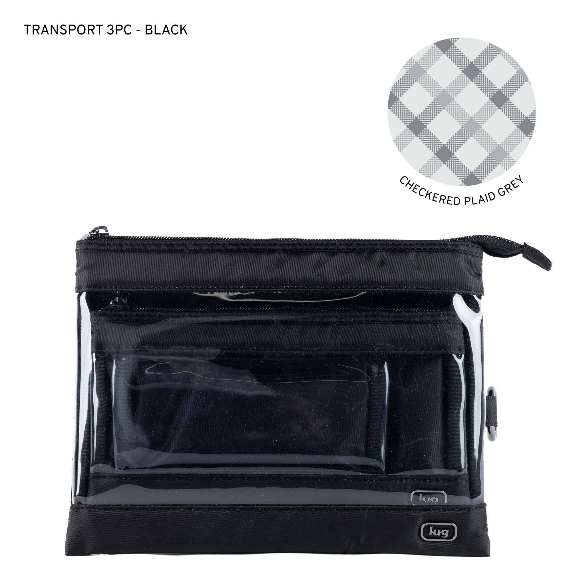 Transport 3pc Storage Envelopes - BLACK - 24339_Transport3pc_Black_Angle_01