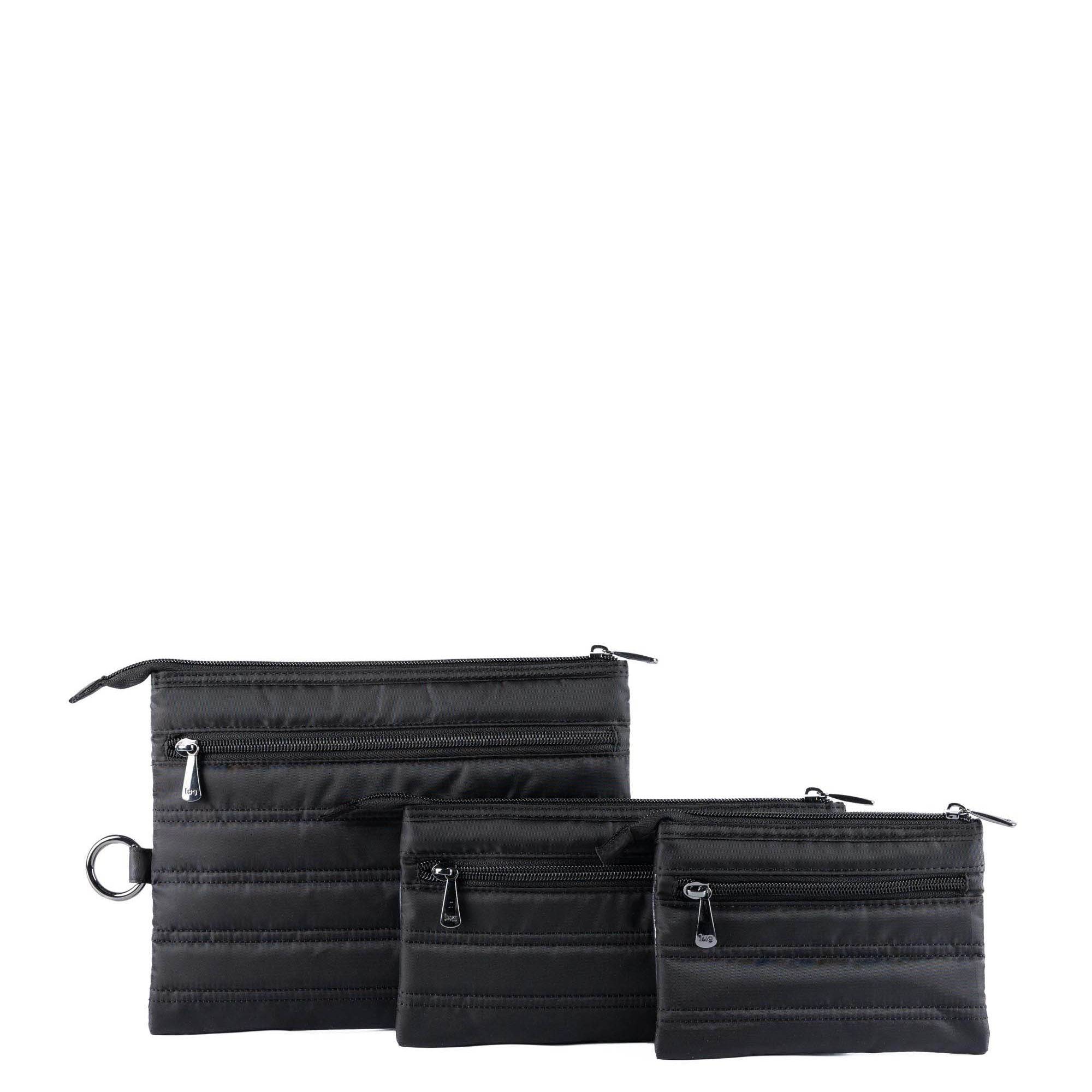 Transport 3pc Storage Envelopes - BLACK - 24339_Transport3pc_Black_Angle_04