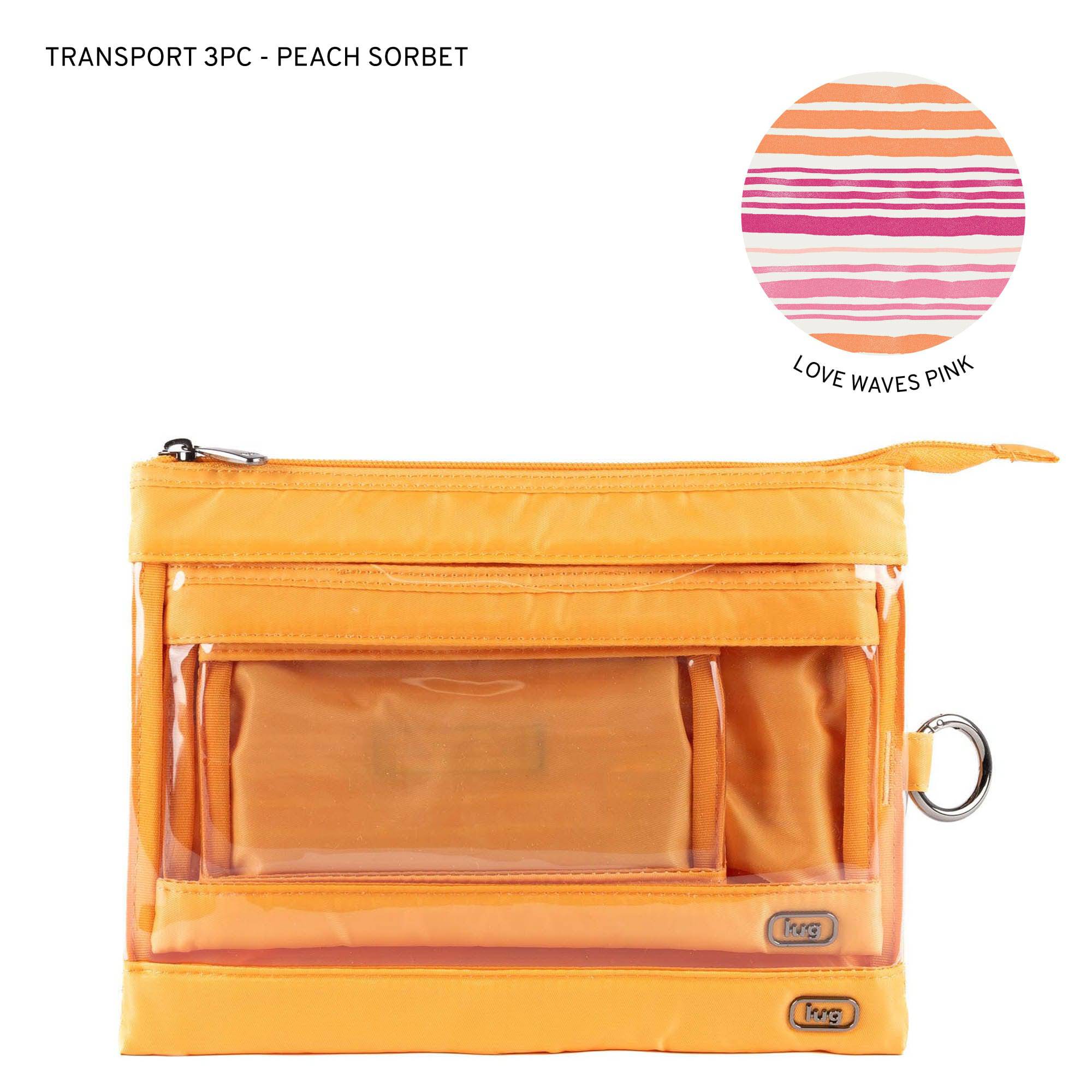 Transport 3pc Storage Envelopes - PEACH SORBET - 24340_Transport3pc_PeachSorbet_Angle_01
