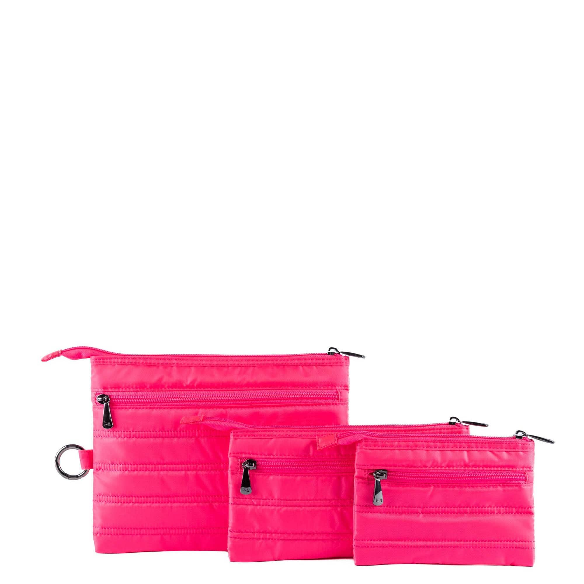 Transport 3pc Storage Envelopes - MAGENTA - 24344_Transport3pc_Magenta_Angle_04