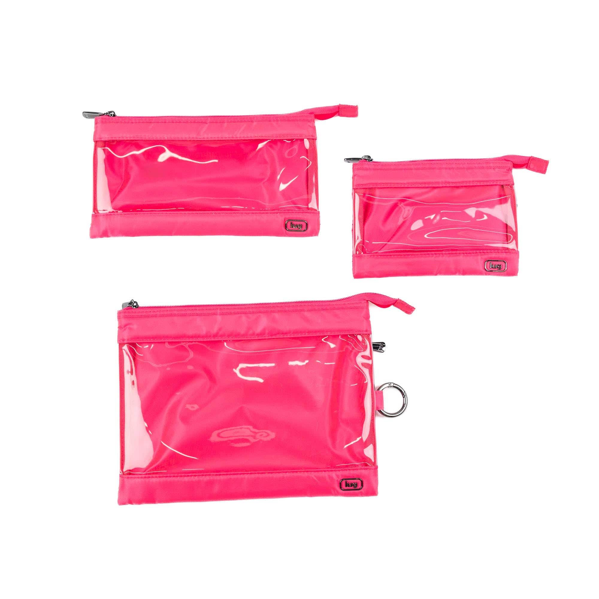 Transport 3pc Storage Envelopes - MAGENTA - 24344_Transport3pc_Magenta_Angle_05