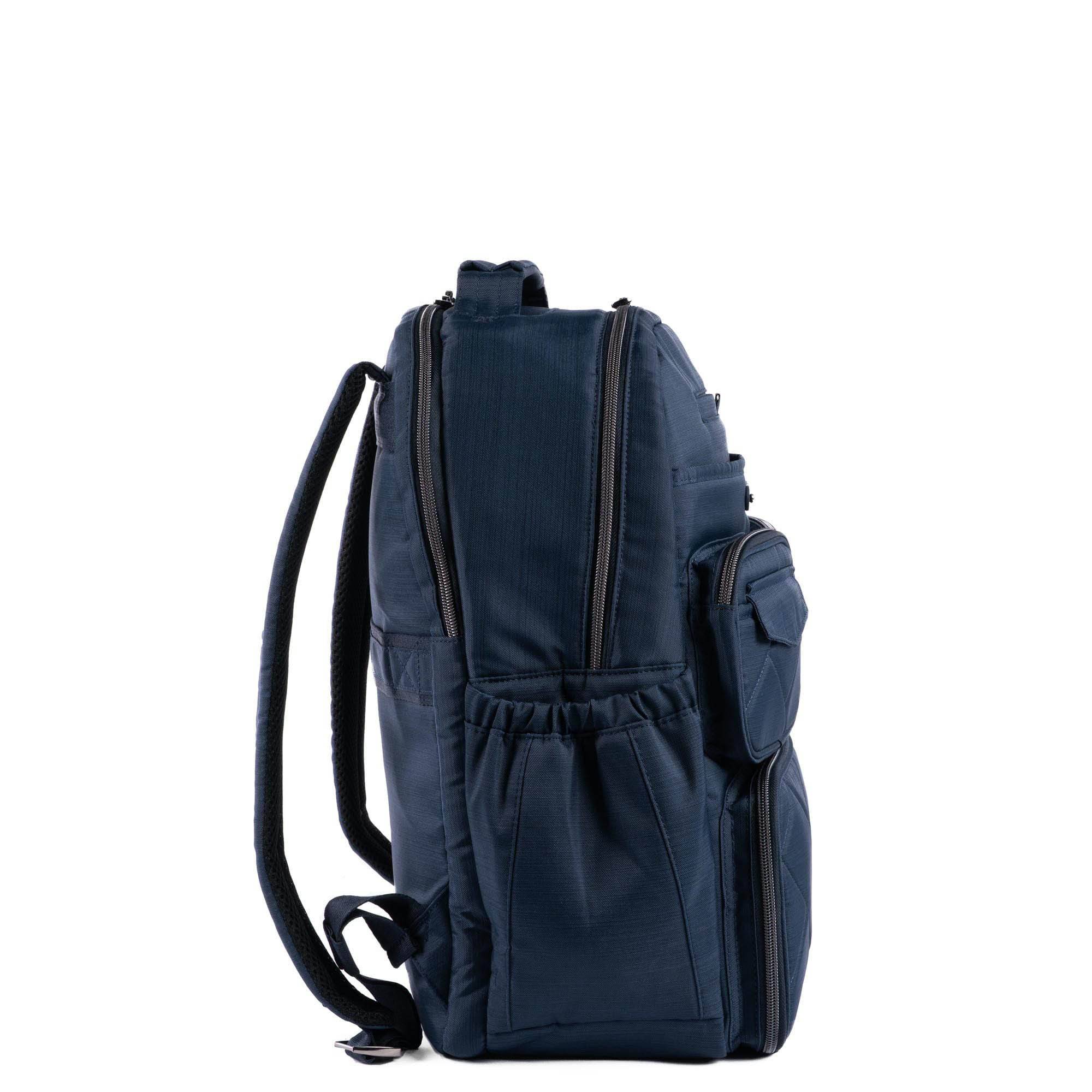 Legacy Collection Puddle Jumper Backpack - BRUSHED INDIGO - 24349_LegacyPuddleJumperBackpack_BrushedIndigo_Angle_03