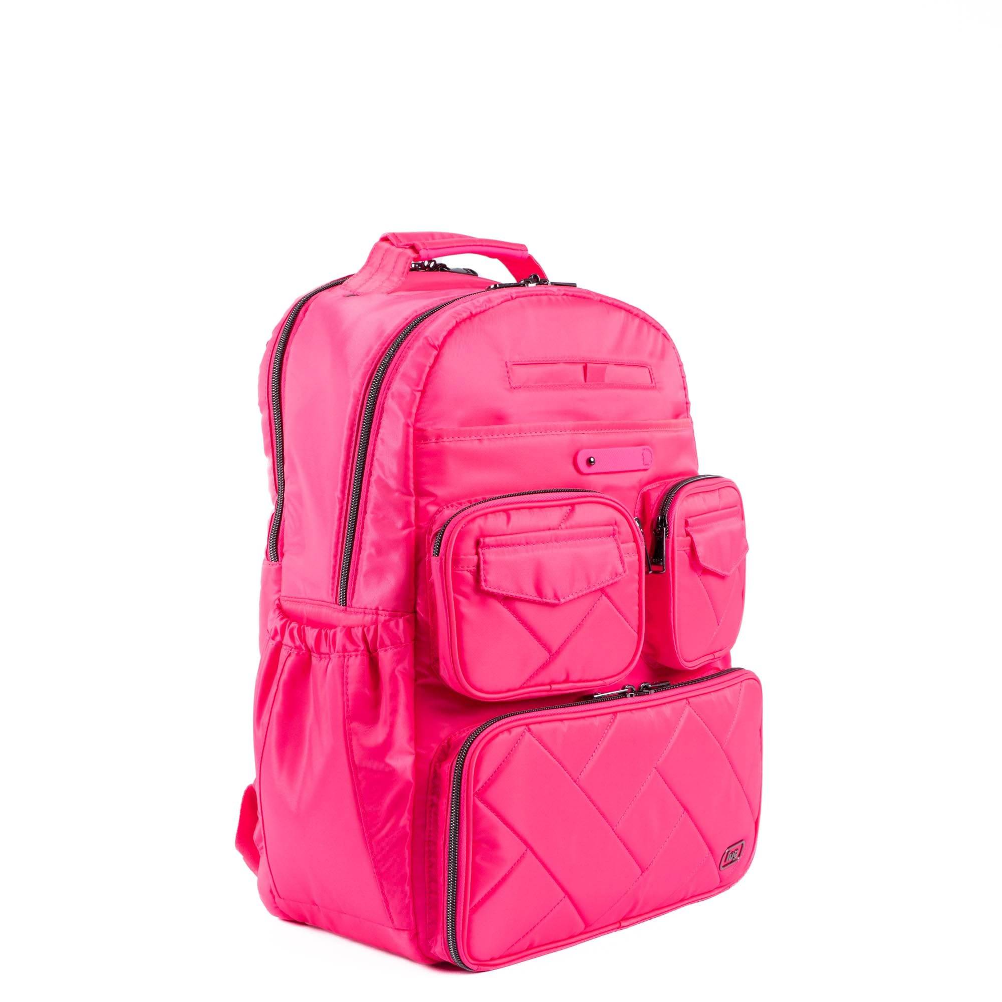 Legacy Collection Puddle Jumper Backpack - MAGENTA - 24353_LegacyPuddleJumperBackpack_Magenta_Angle_02