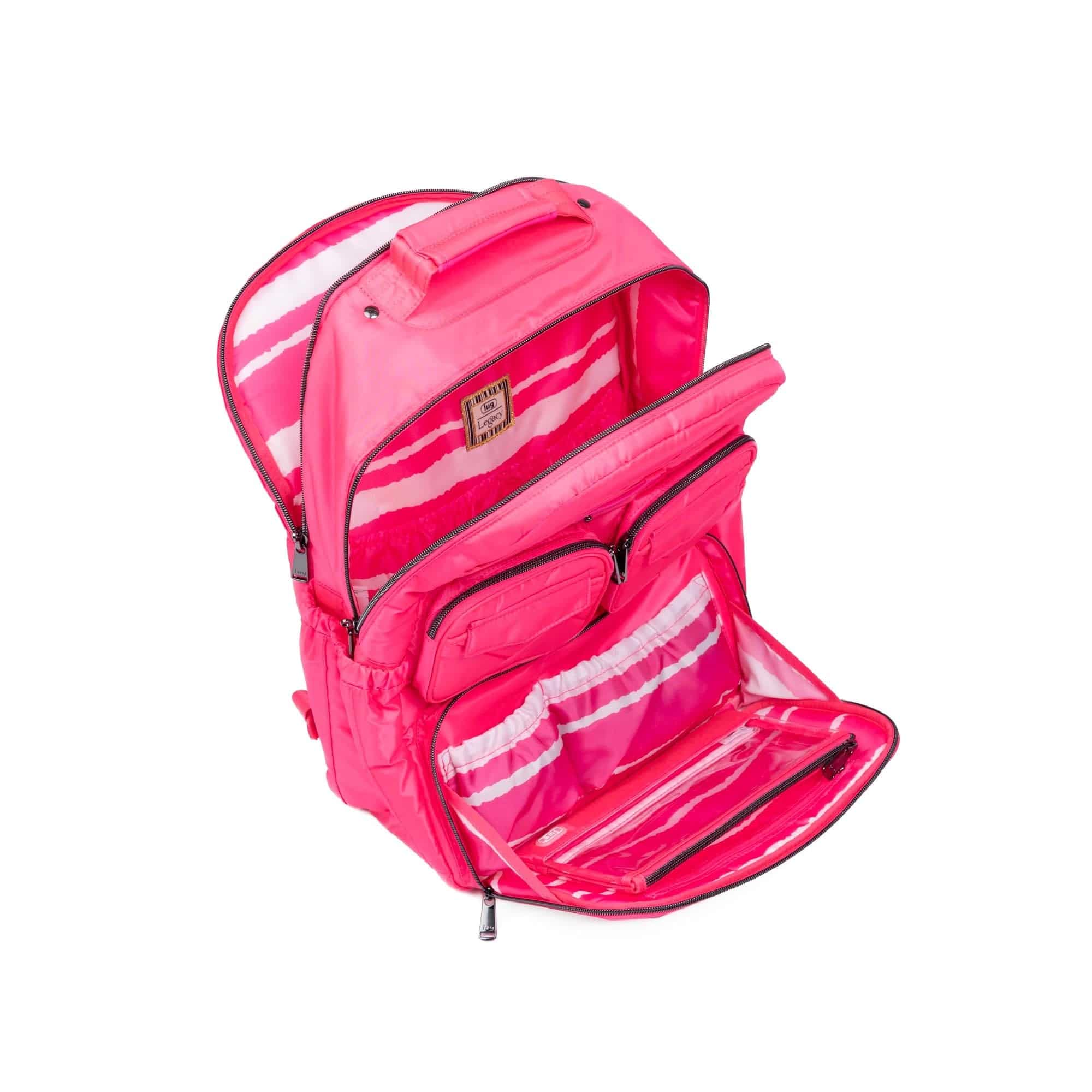 Legacy Collection Puddle Jumper Backpack - MAGENTA - 24353_LegacyPuddleJumperBackpack_Magenta_Angle_05