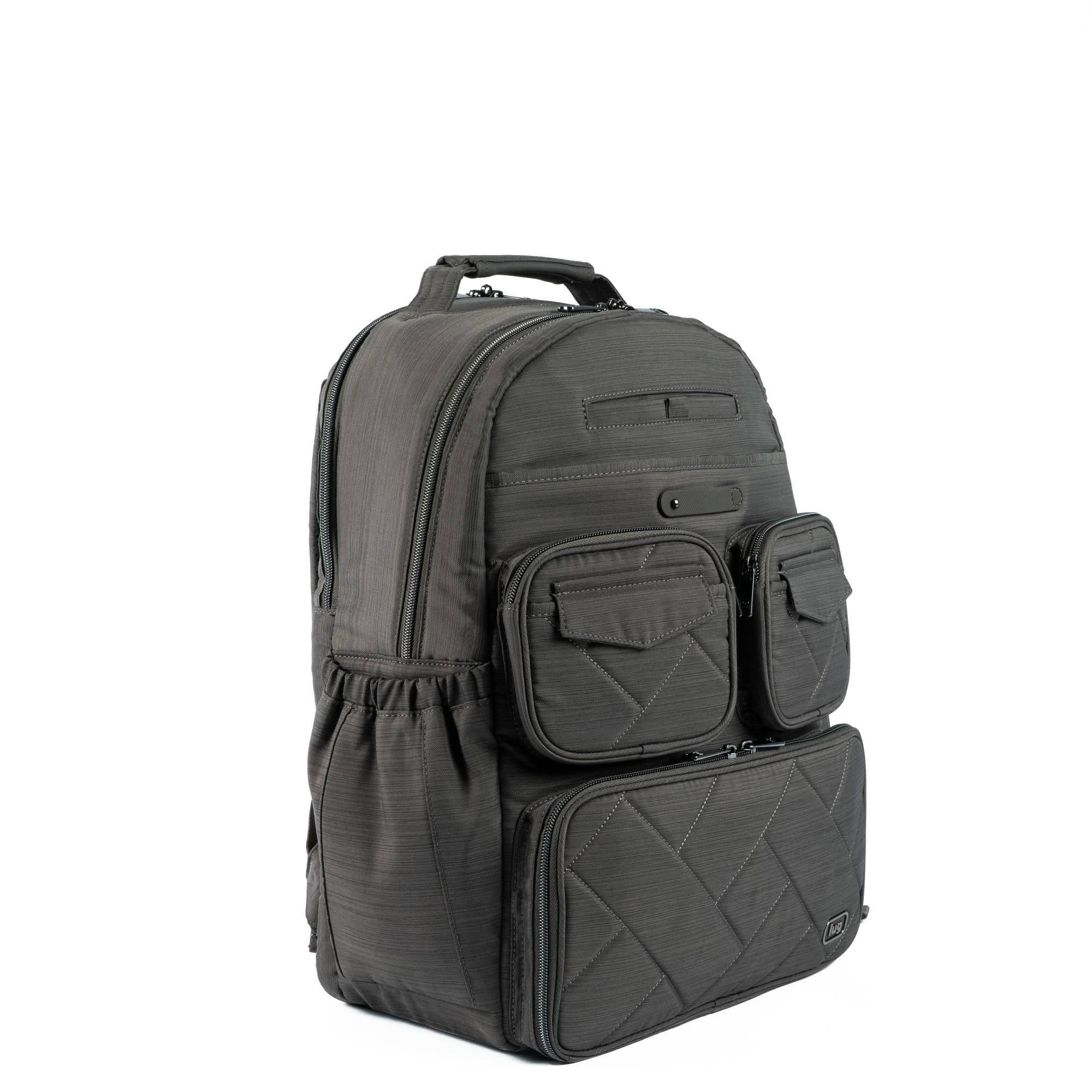 Legacy Collection Puddle Jumper Backpack - BRUSHED GUNMETAL - 24354_LegacyPuddleJumperBackpack_BrushedGunmetal_Angle_02