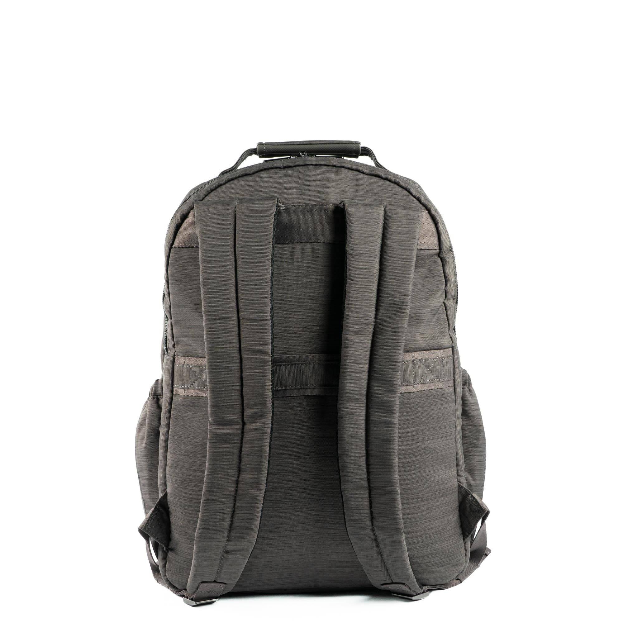 Legacy Collection Puddle Jumper Backpack - BRUSHED GUNMETAL - 24354_LegacyPuddleJumperBackpack_BrushedGunmetal_Angle_04