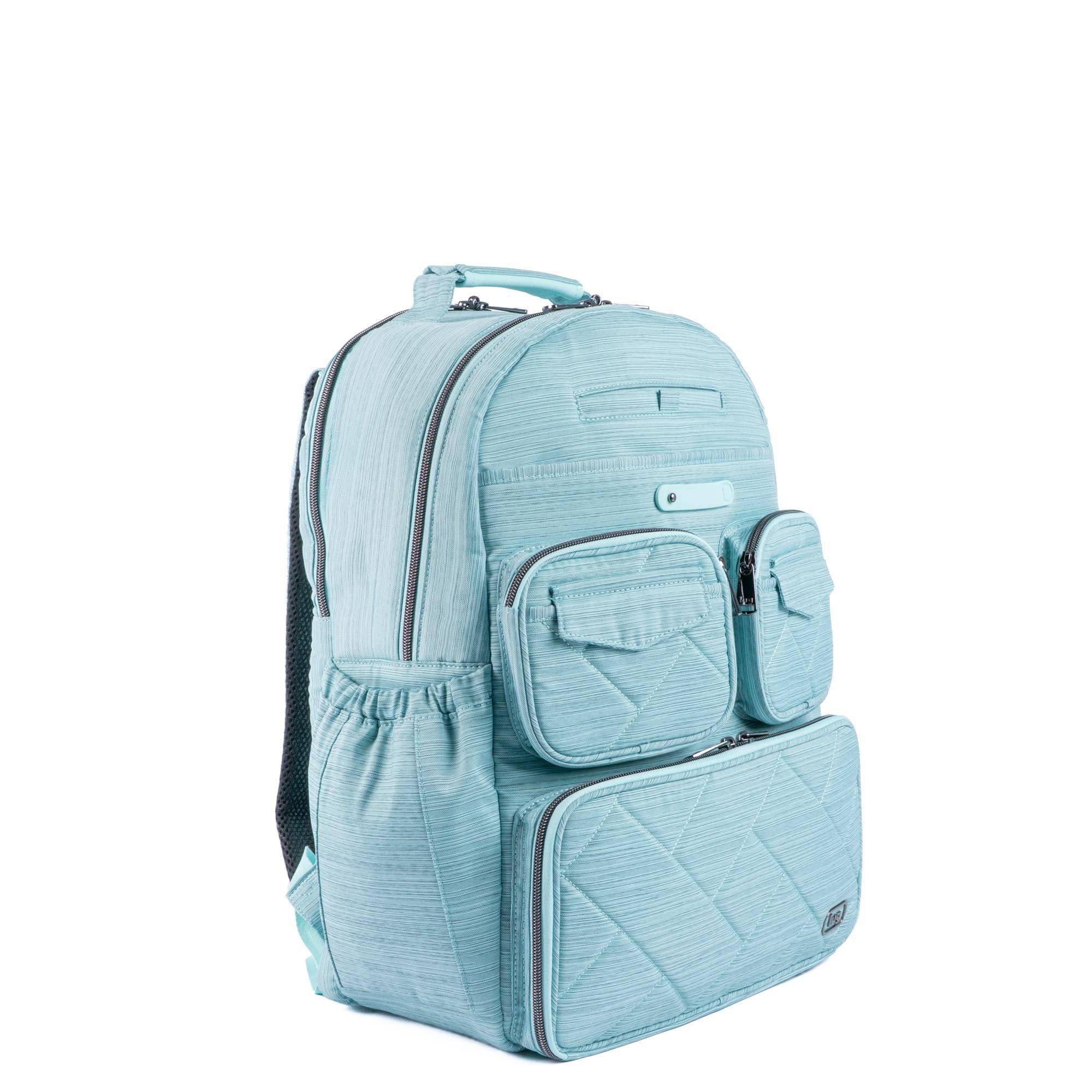 Legacy Collection Puddle Jumper Backpack - BRUSHED AQUAMARINE - 24356_LegacyPuddleJumperBackpack_BrushedAquamarine_Angle_02