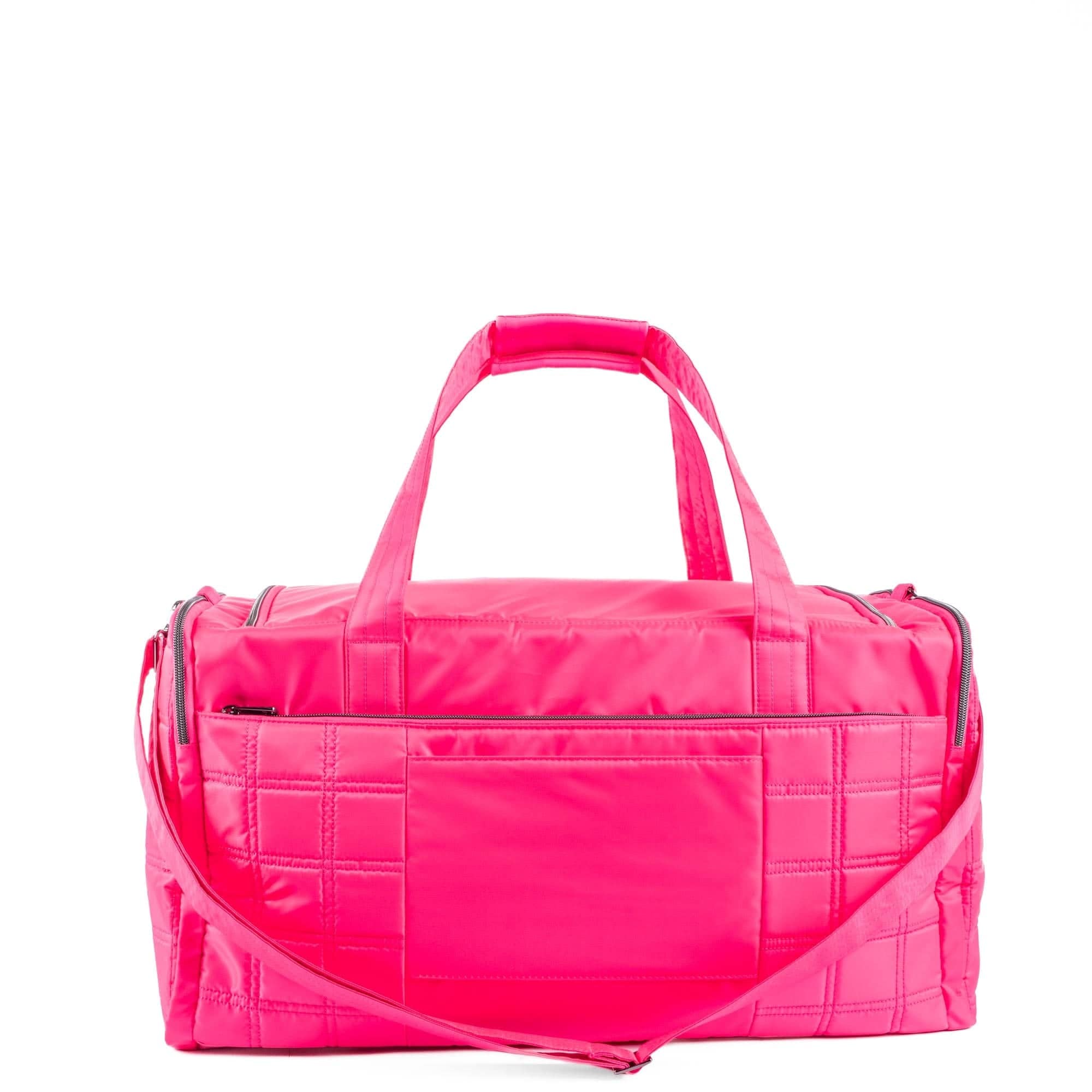 Trolley Duffel 2 Oversized Travel Bag - MAGENTA - 24359_TrolleyDuffel2_Magenta_Angle_04