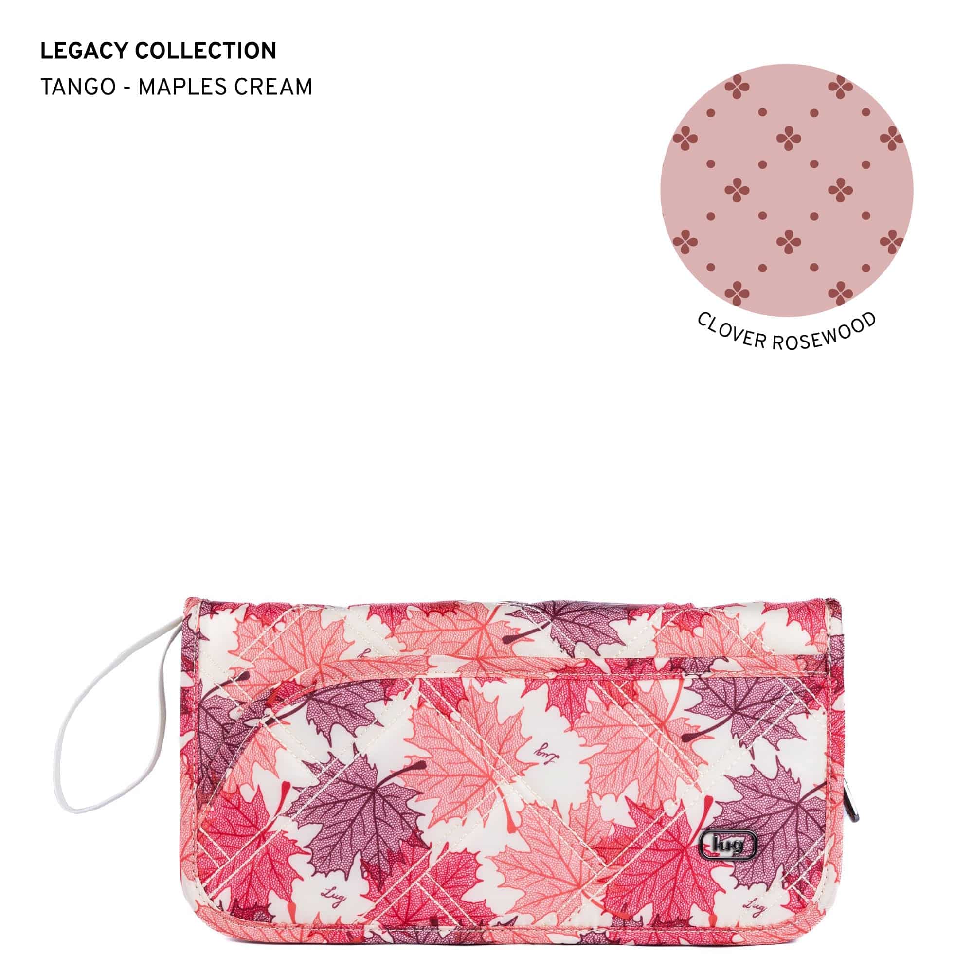Legacy Collection Tango Travel RFID Wallet - MAPLES CREAM - 24371_LegacyTango_MaplesCream_Angle_01