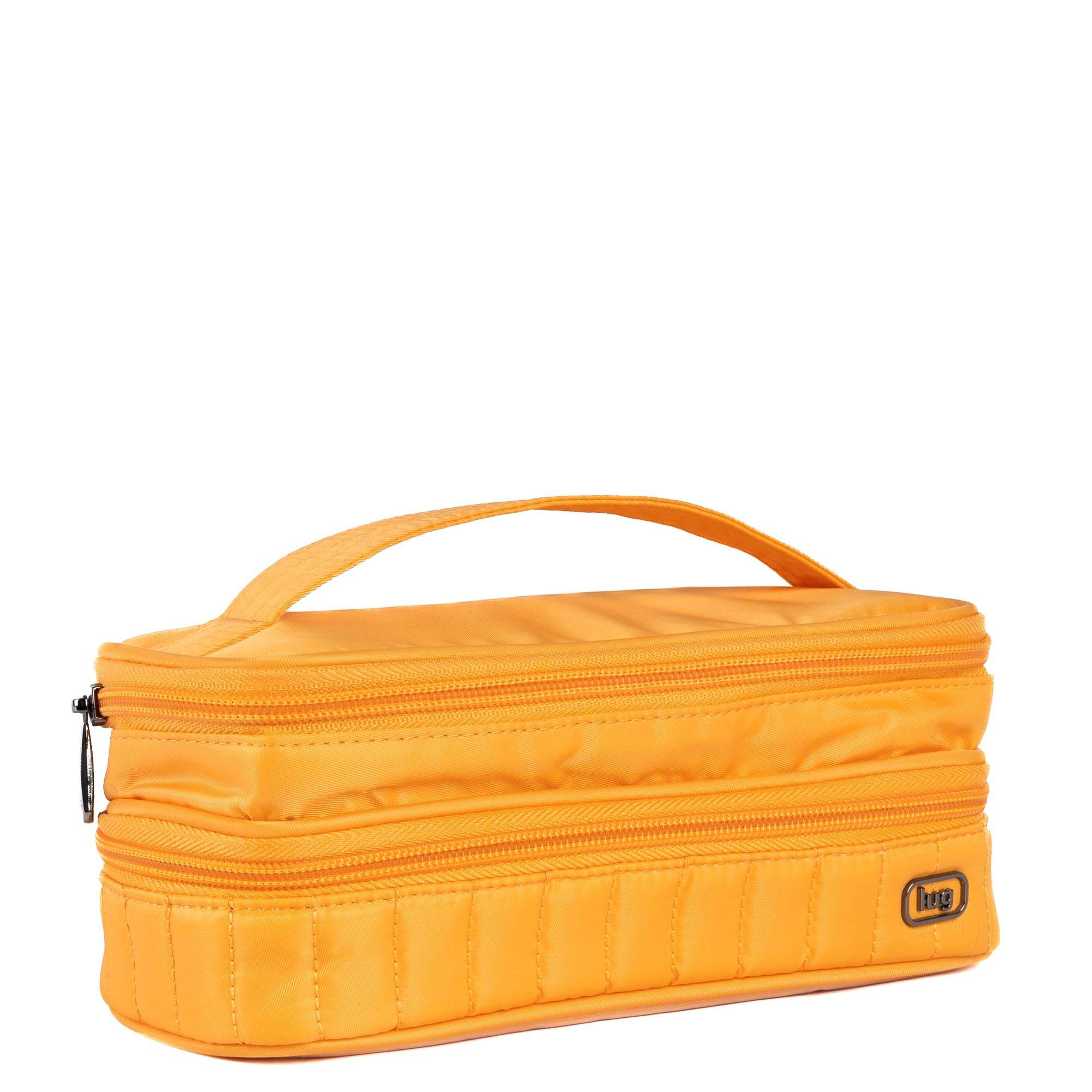 Legacy Collection Double Decker Cosmetic Case - PEACH SORBET - 24374_LegacyDoubleDecker_PeachSorbet_Angle_02