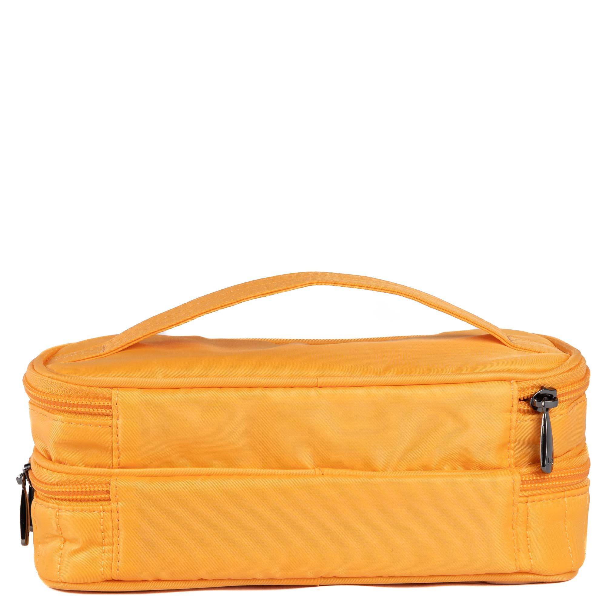 Legacy Collection Double Decker Cosmetic Case - PEACH SORBET - 24374_LegacyDoubleDecker_PeachSorbet_Angle_04