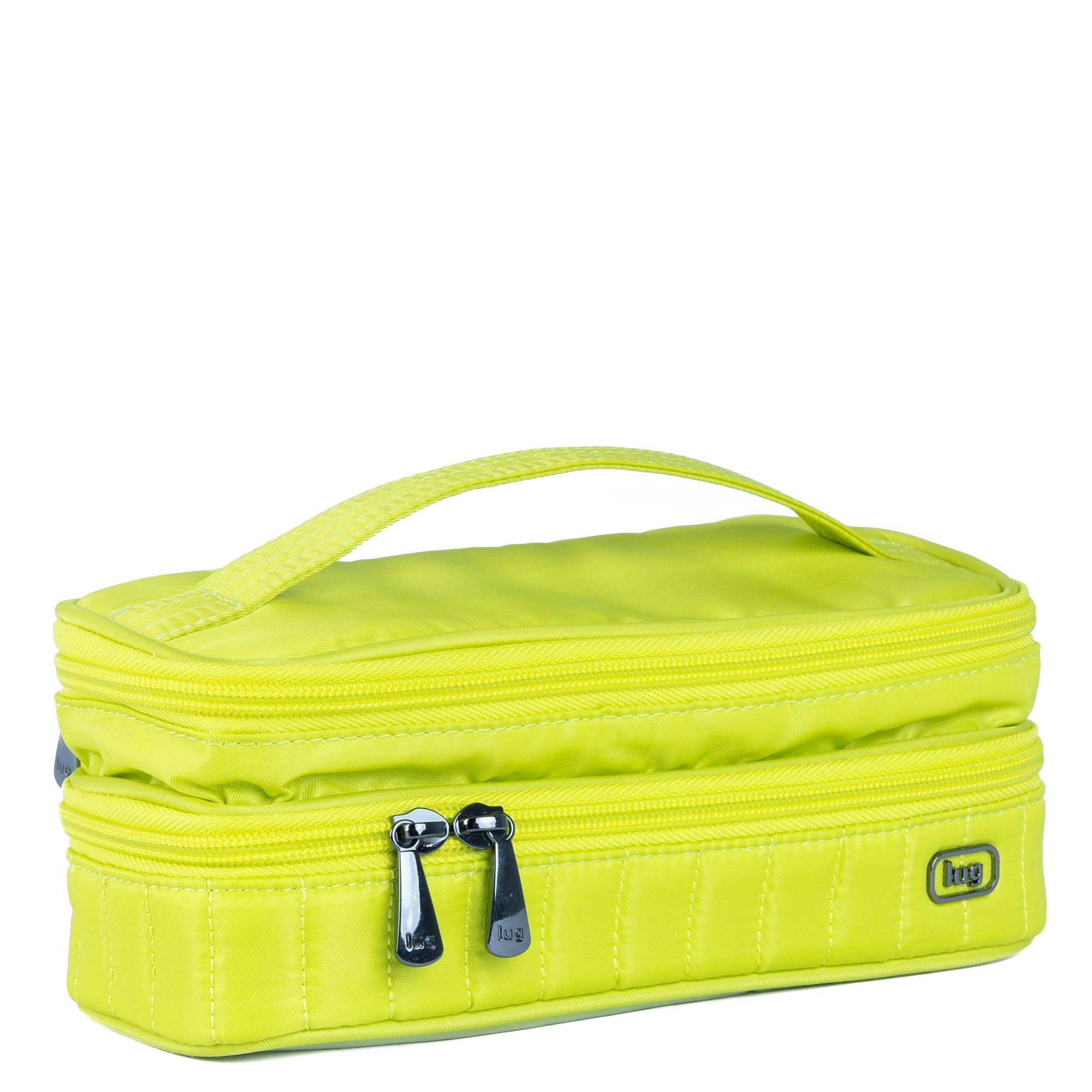 Legacy Collection Double Decker Cosmetic Case - LEMON LIME - 24375_LegacyDoubleDecker_LemonLime_Angle_02