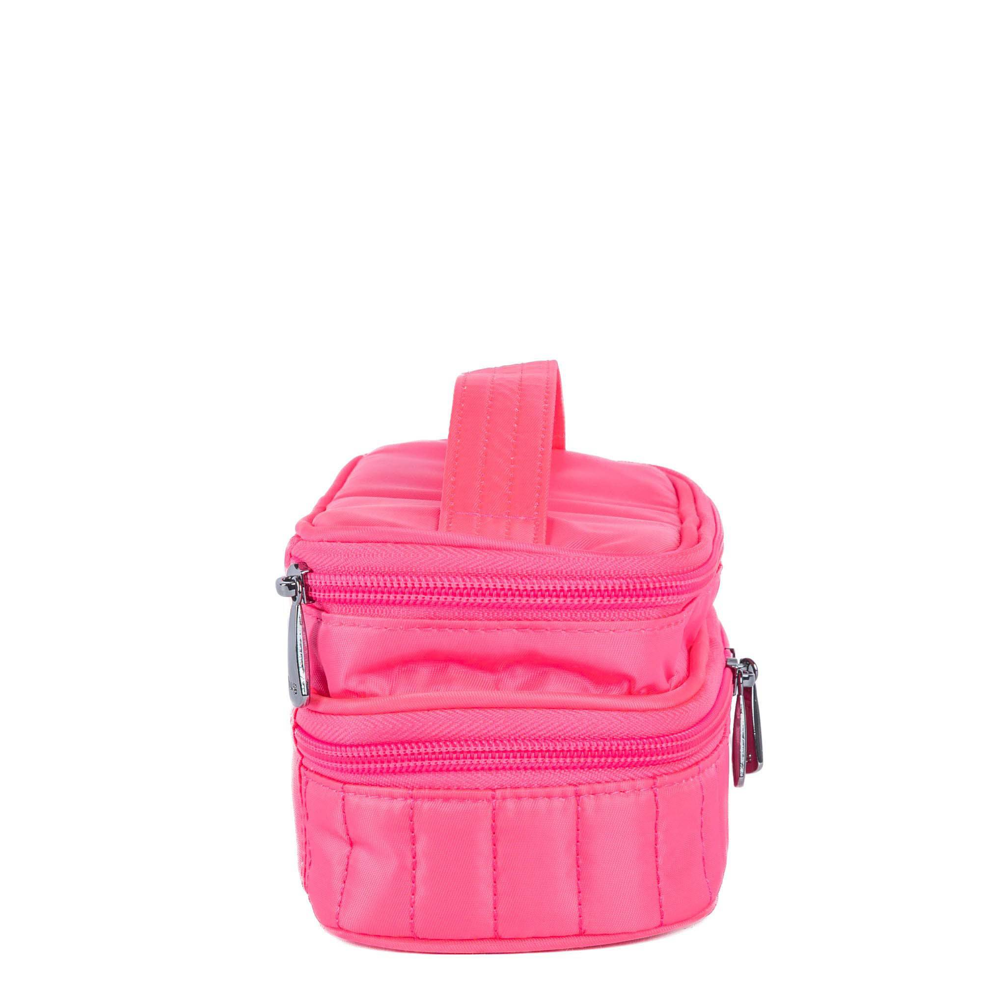 Legacy Collection Double Decker Cosmetic Case - MAGENTA - 24376_LegacyDoubleDecker_Magenta_Angle_03