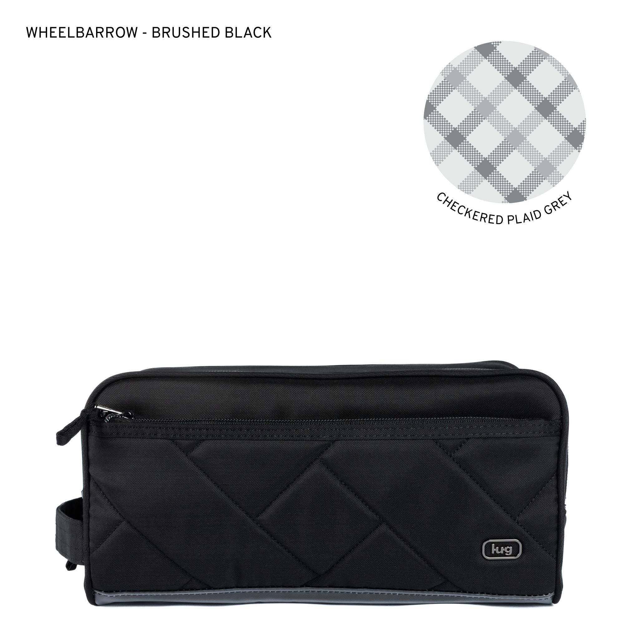Wheelbarrow Brushed Dopp Kit - BRUSHED BLACK - 24380_Wheelbarrow_BrushedBlack_Angle_01