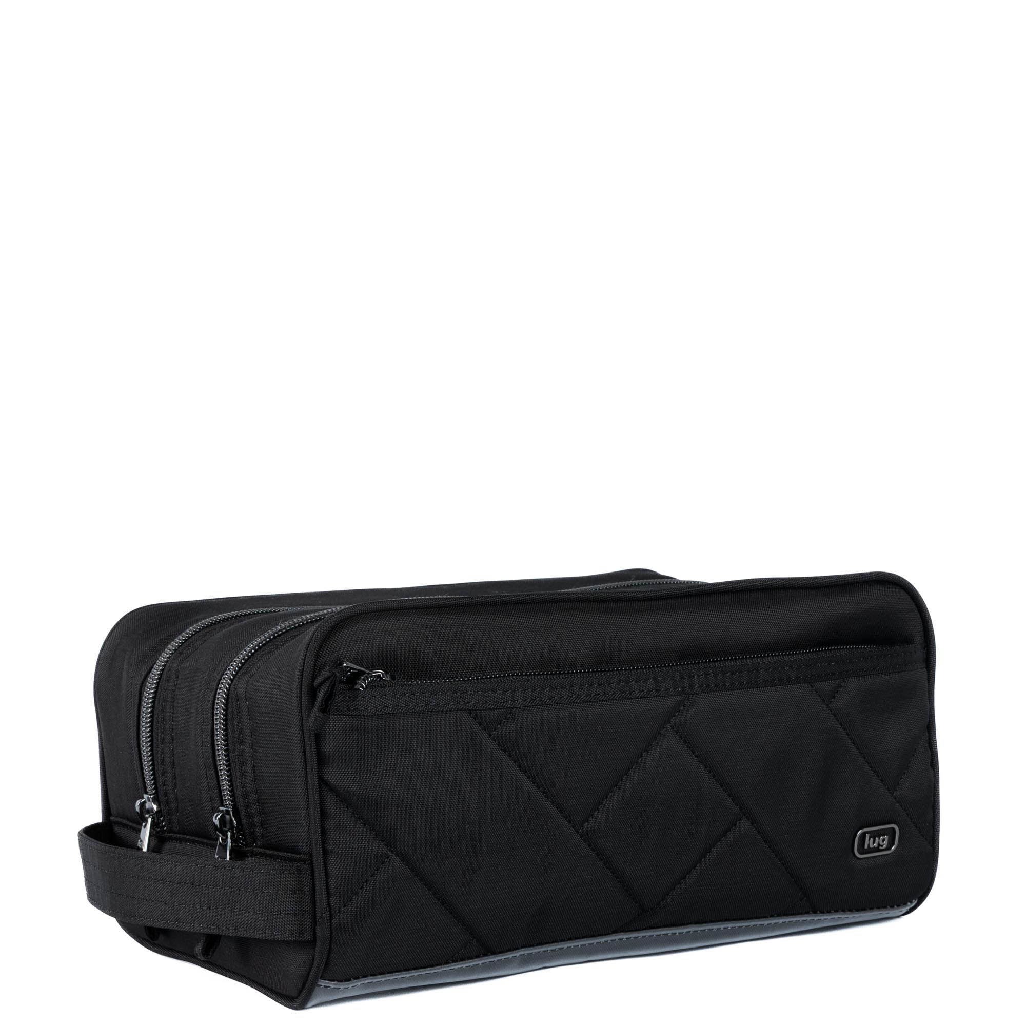 Wheelbarrow Brushed Dopp Kit - BRUSHED BLACK - 24380_Wheelbarrow_BrushedBlack_Angle_02