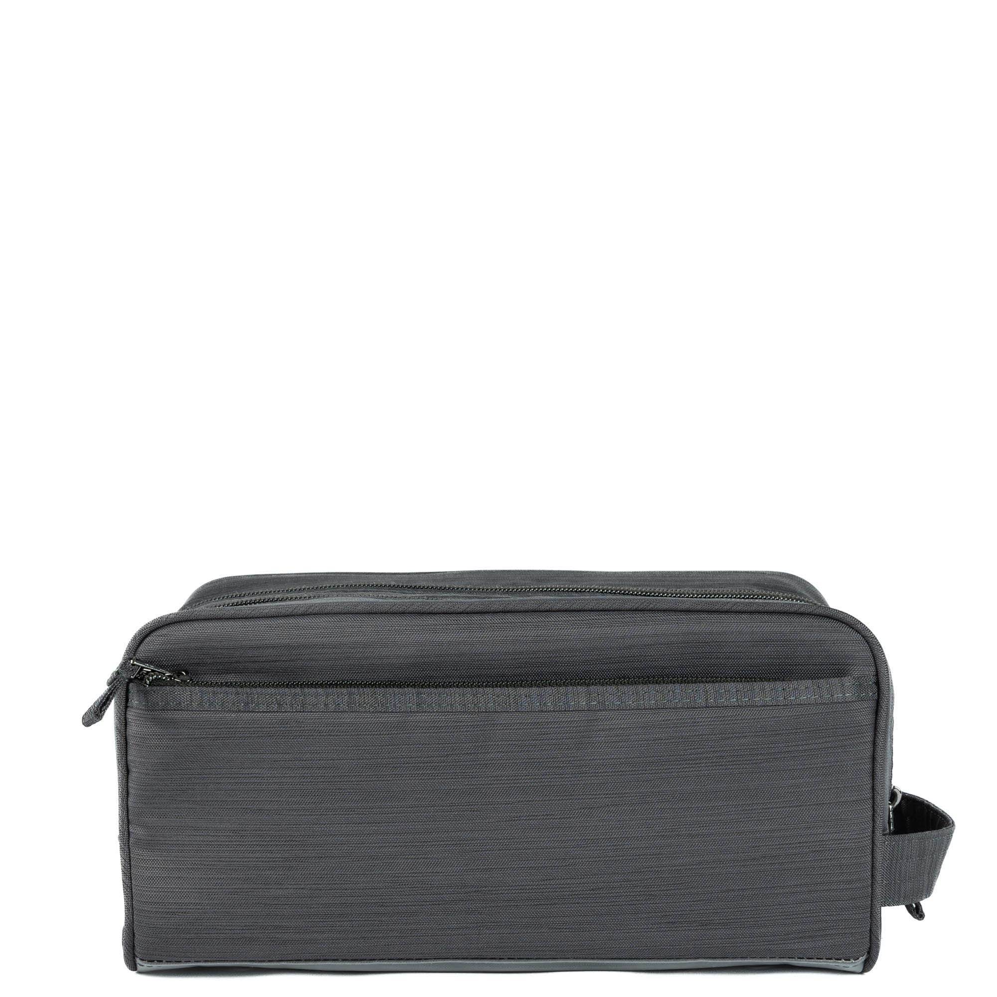 Wheelbarrow Brushed Dopp Kit - BRUSHED GREY - 24381_Wheelbarrow_BrushedGrey_Angle_04