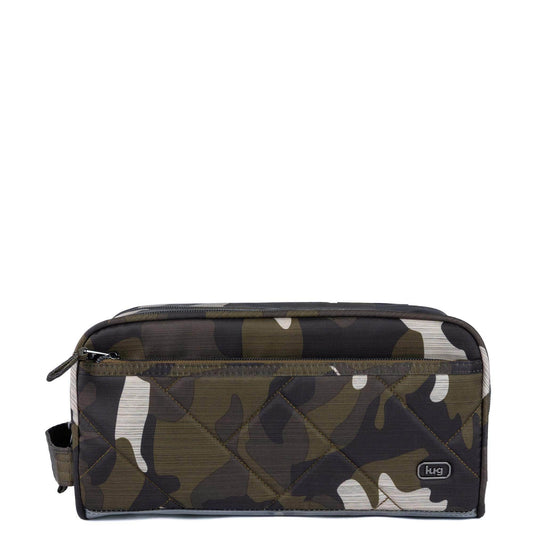 Wheelbarrow Brushed Dopp Kit - - 24383_Wheelbarrow_BrusheCamoOlive_Angle_01