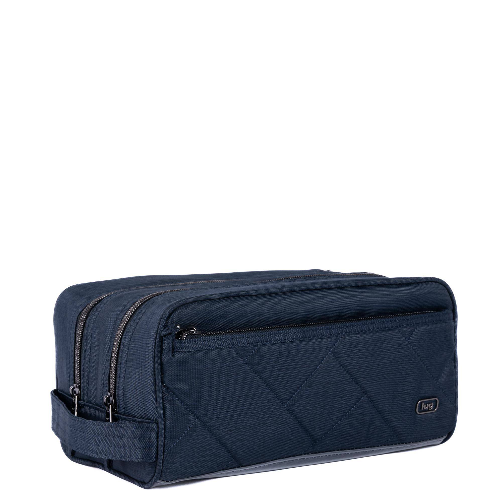 Wheelbarrow Brushed Dopp Kit - BRUSHED INDIGO - 24384_Wheelbarrow_BrushedIndigo_Angle_02