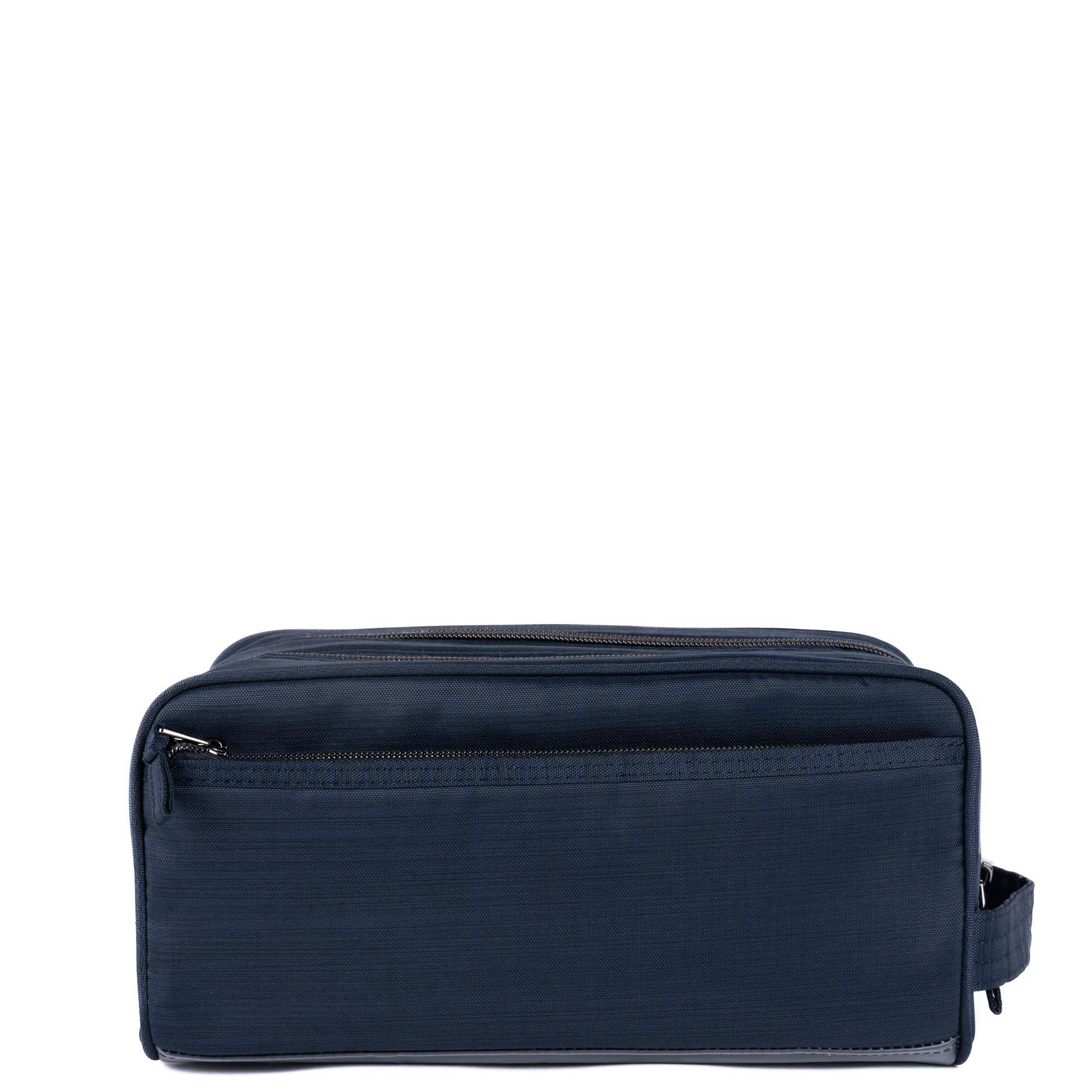 Wheelbarrow Brushed Dopp Kit - BRUSHED INDIGO - 24384_Wheelbarrow_BrushedIndigo_Angle_04