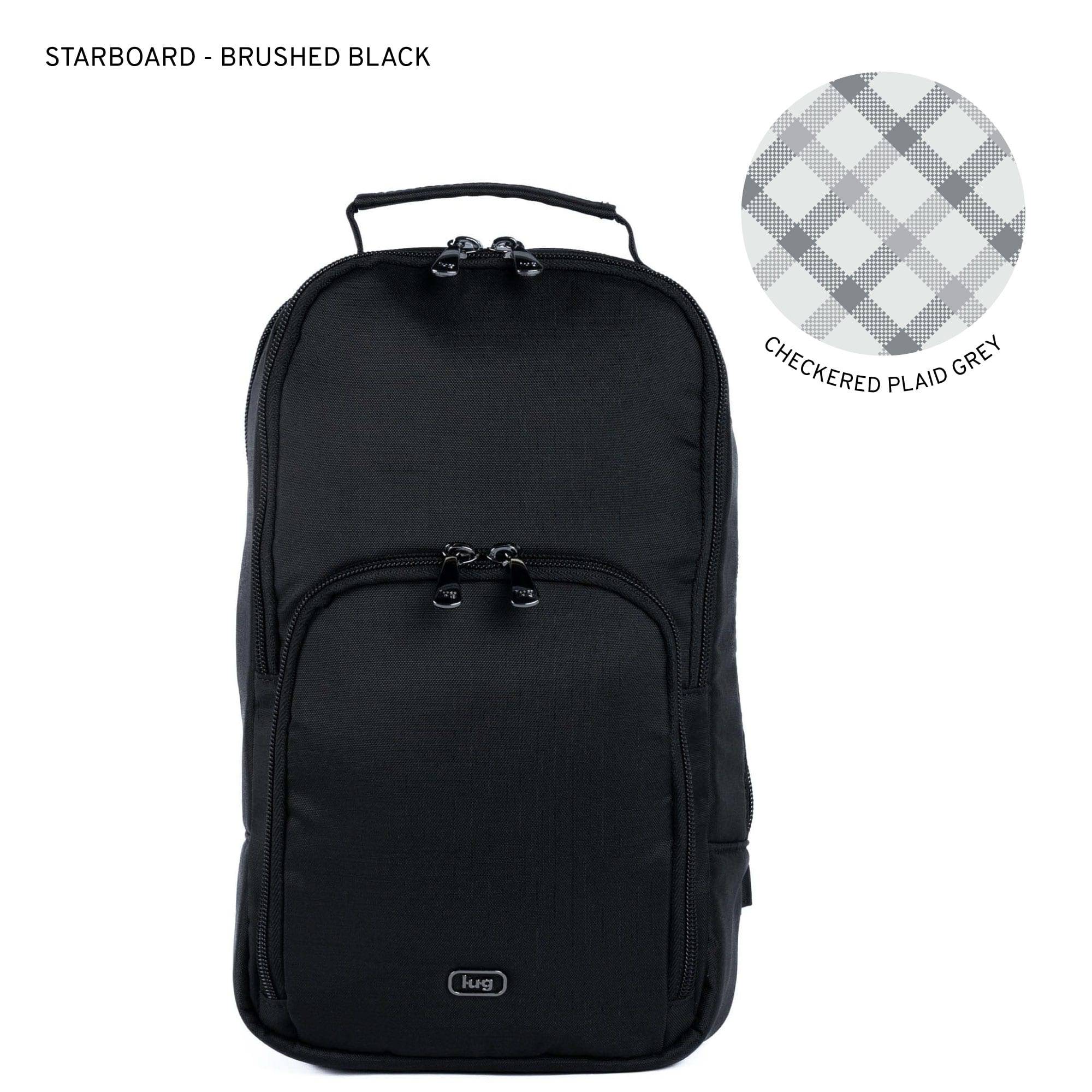 Starboard Brushed Sling Bag - BRUSHED BLACK - 24386_Starboard_BrushedBlack_Angle_01