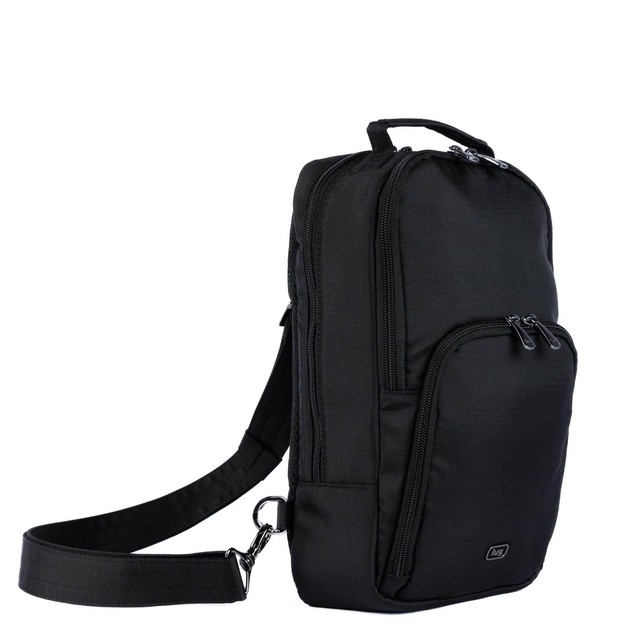 Starboard Brushed Sling Bag - BRUSHED BLACK - 24386_Starboard_BrushedBlack_Angle_02