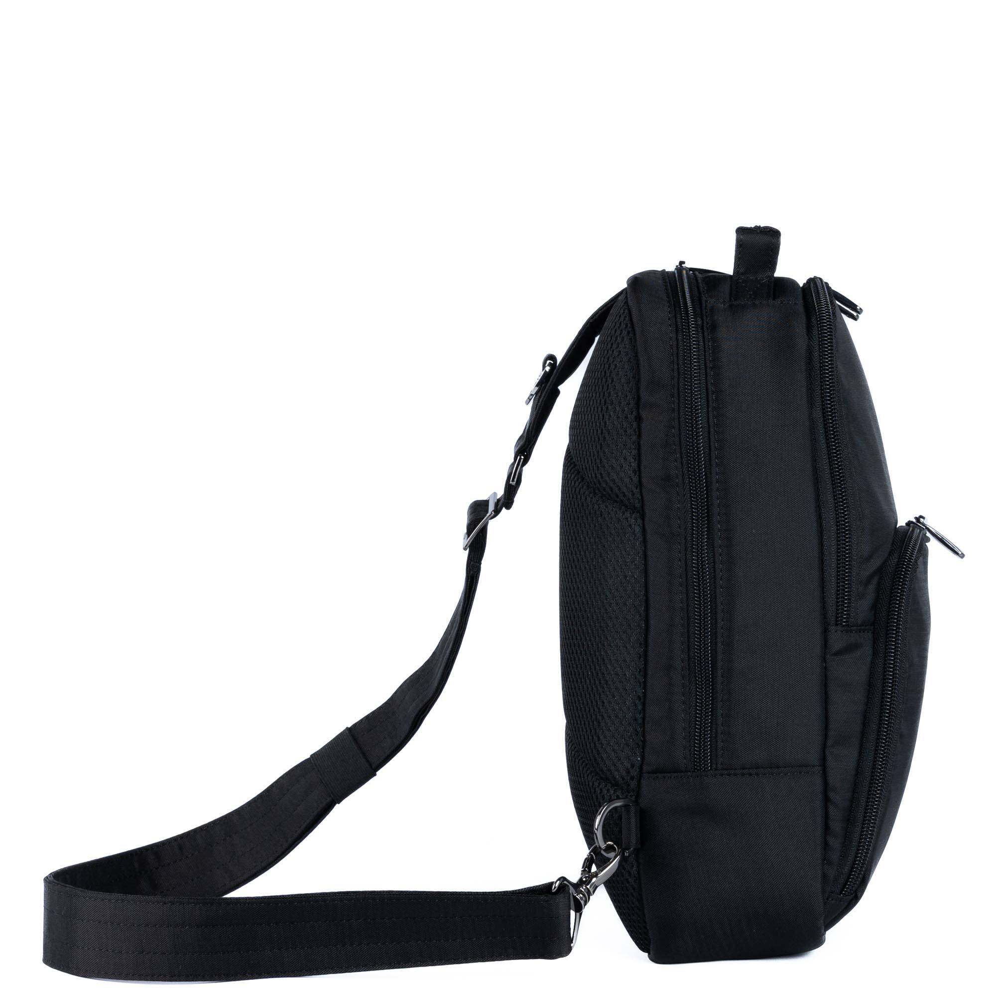 Starboard Brushed Sling Bag - BRUSHED BLACK - 24386_Starboard_BrushedBlack_Angle_03