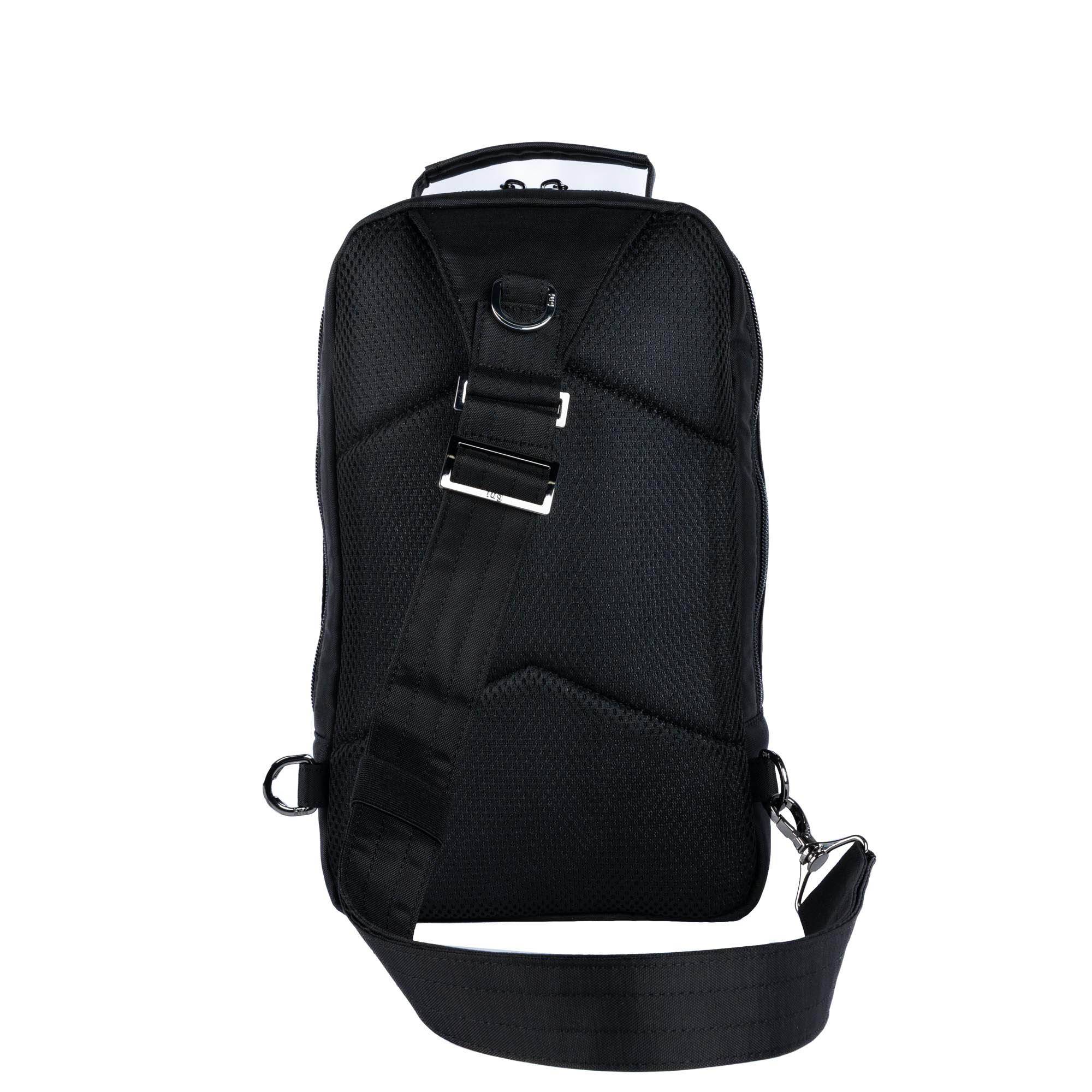 Starboard Brushed Sling Bag - BRUSHED BLACK - 24386_Starboard_BrushedBlack_Angle_04