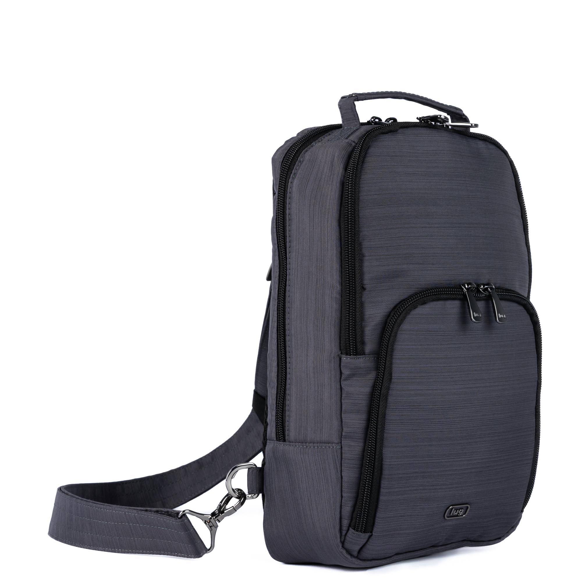 Starboard Brushed Sling Bag - BRUSHED GREY - 24387_Starboard_BrushedGrey_Angle_02