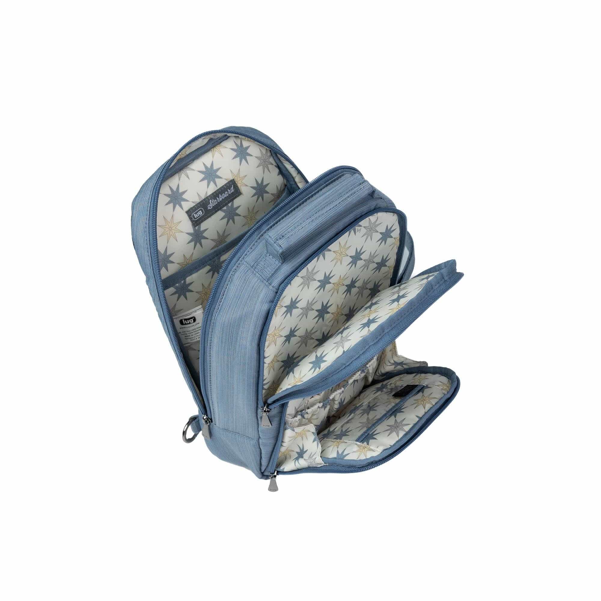 Starboard Brushed Sling Bag - BRUSHED BLUE MOON - 24388_Starboard_BrushedBlueMoon_Angle_05
