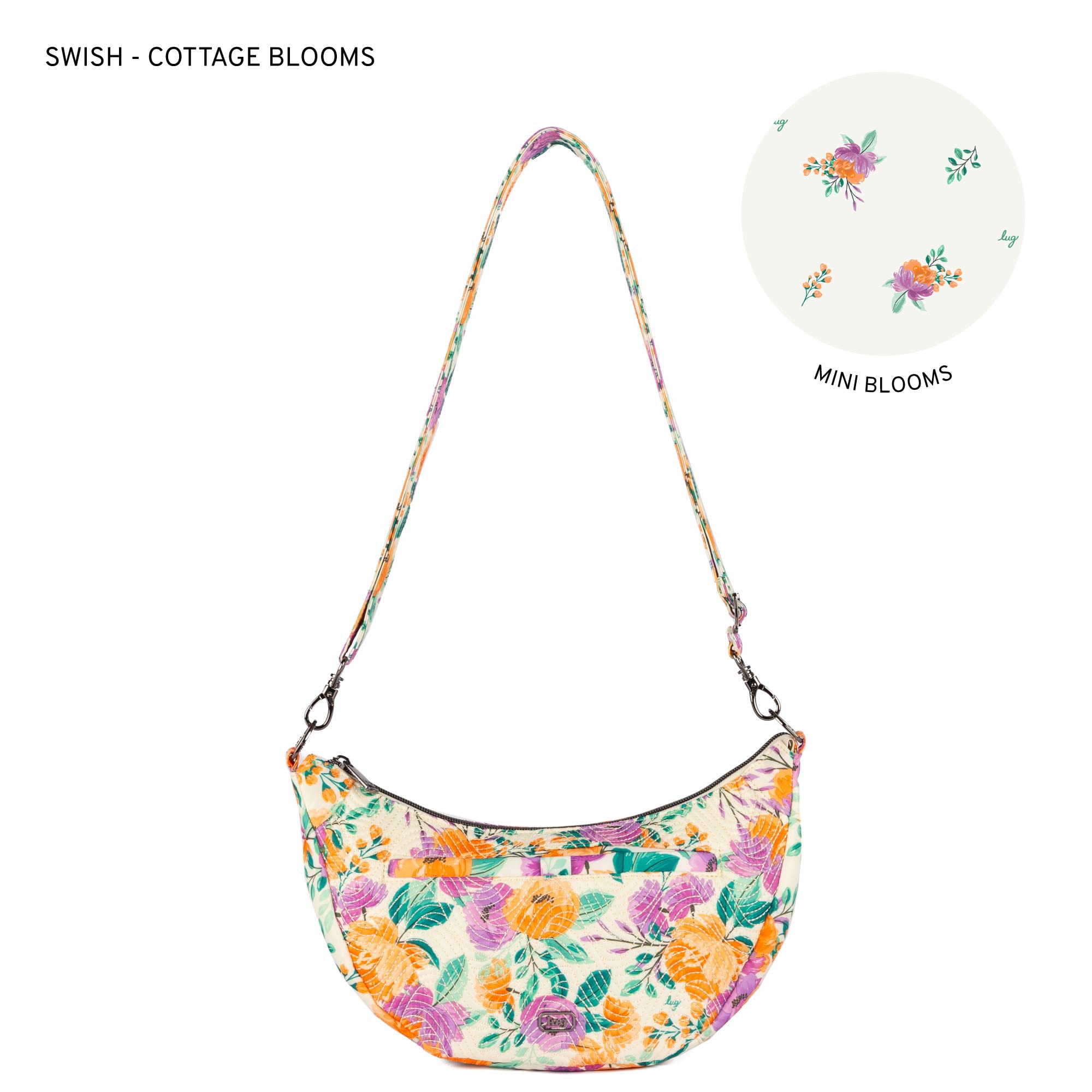 Swish Crossbody Bag - COTTAGE BLOOMS - 24391_Swish_CottageBlooms_Angle_01_255dcf16-7ffc-45d7-bab1-976888deb675