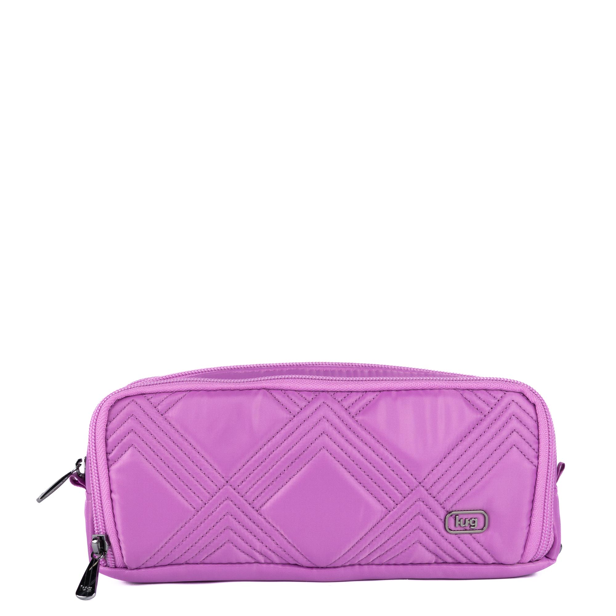 Seaplane Cosmetic Pouch - - 24394_Seaplane_AcaiBerry_Angle_01_c541b5a3-1a89-45a5-a881-5f909899a734