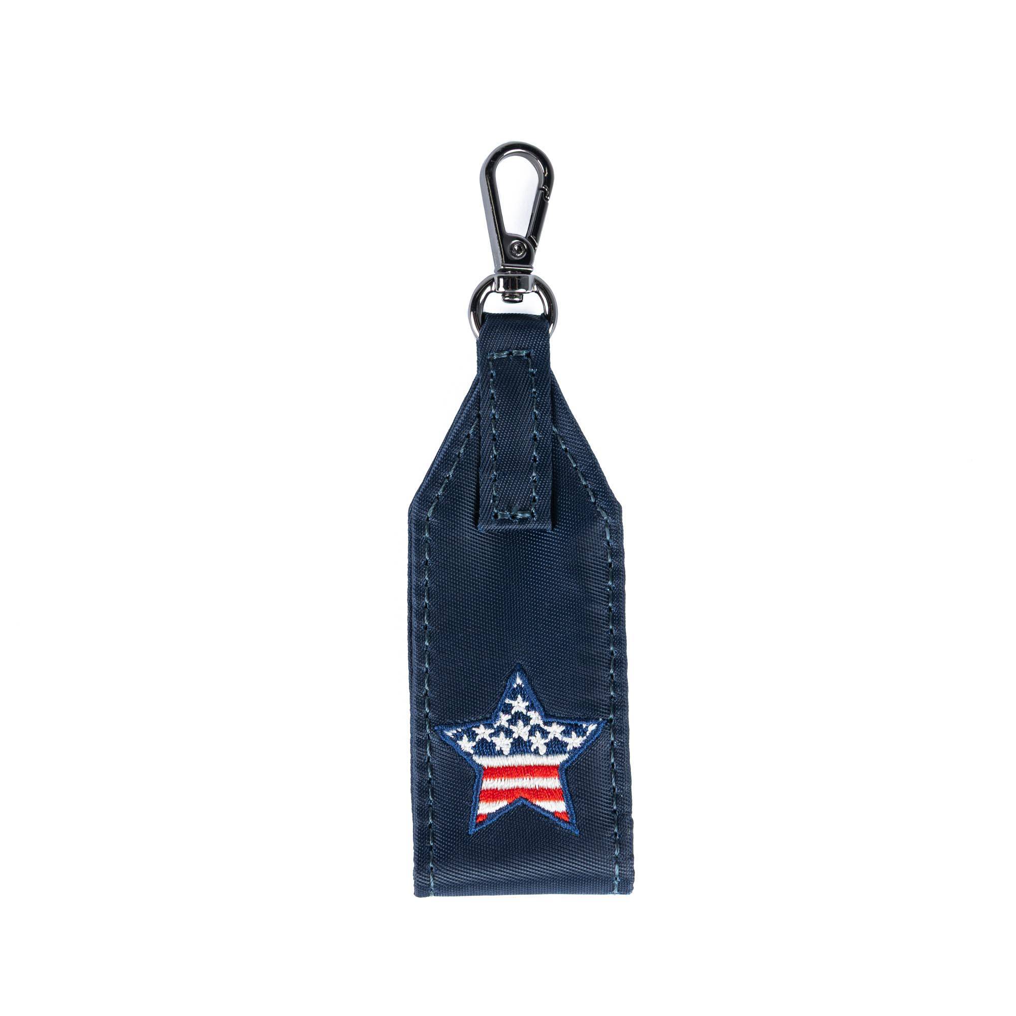 Oversized Puller with Clasp - INDIGO AMERICANA 2 - 24396_OversizedPuller_IndigoAmericana2_Angle_01