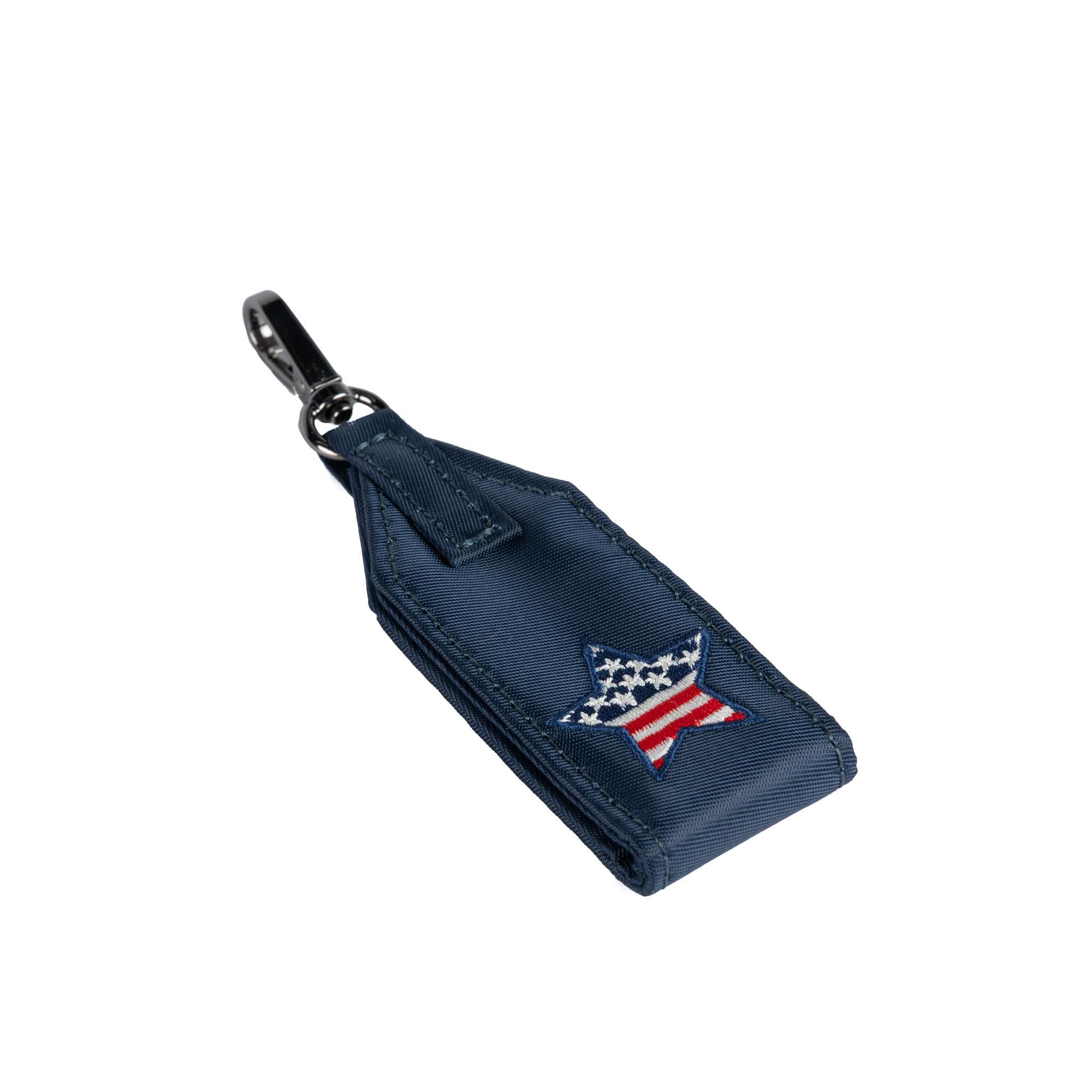 Oversized Puller with Clasp - INDIGO AMERICANA 2 - 24396_OversizedPuller_IndigoAmericana2_Angle_02