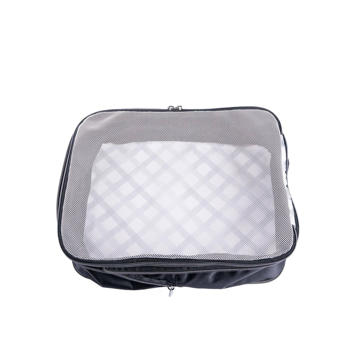 Cargo 2pc Medium Compression Cubes - CHECKERED PLAID GREY - 24398_Cargo2pc_MedCompressionCubes_CheckeredPlaidGrey_Angle_04