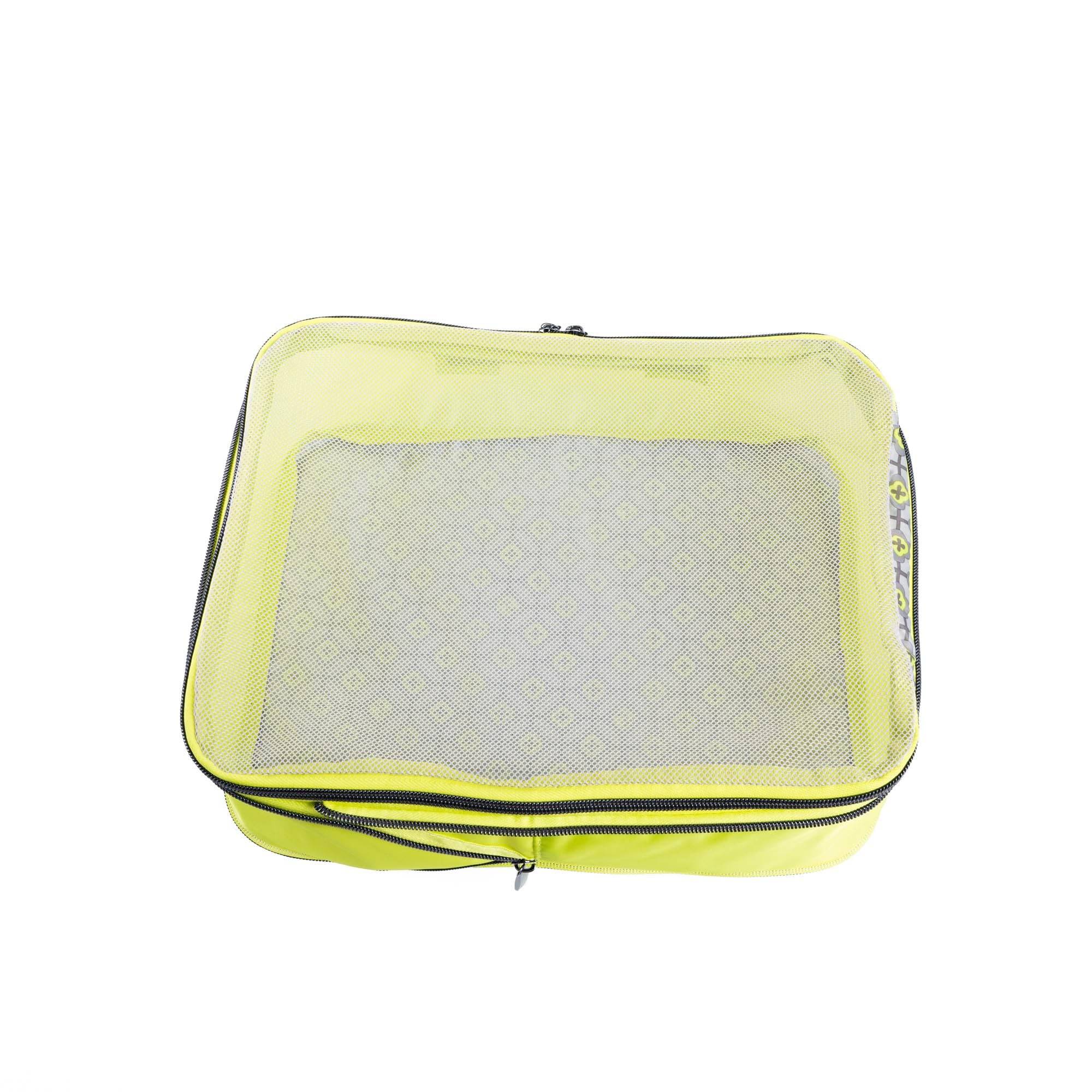 Cargo 2pc Medium Compression Cubes - FLORAL LATTICE LEMON-LIME - 24400_Cargo2pc_MedCompressionCubes_FloralLatticeLemonLime_Angle_04