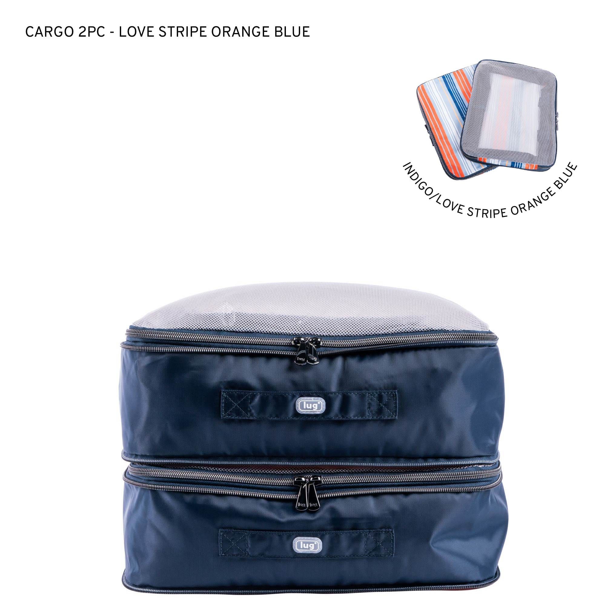 Cargo 2pc Medium Compression Cubes - LOVE STRIPE ORANGE BLUE - 24402_Cargo2pc_MedCompressionCubes_LoveStripeOrangeBlue_Angle_01_b2c70z