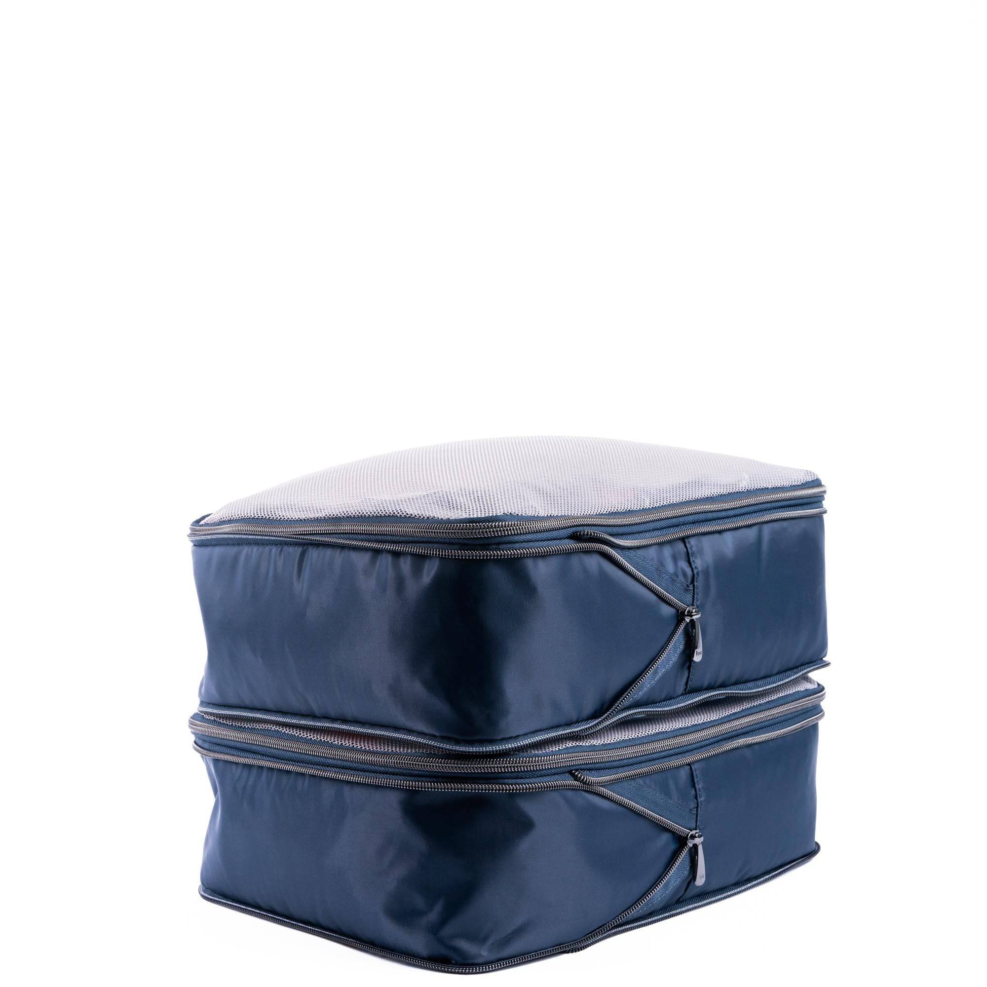 Cargo 2pc Medium Compression Cubes - LOVE STRIPE ORANGE BLUE - 24402_Cargo2pc_MedCompressionCubes_LoveStripeOrangeBlue_Angle_02