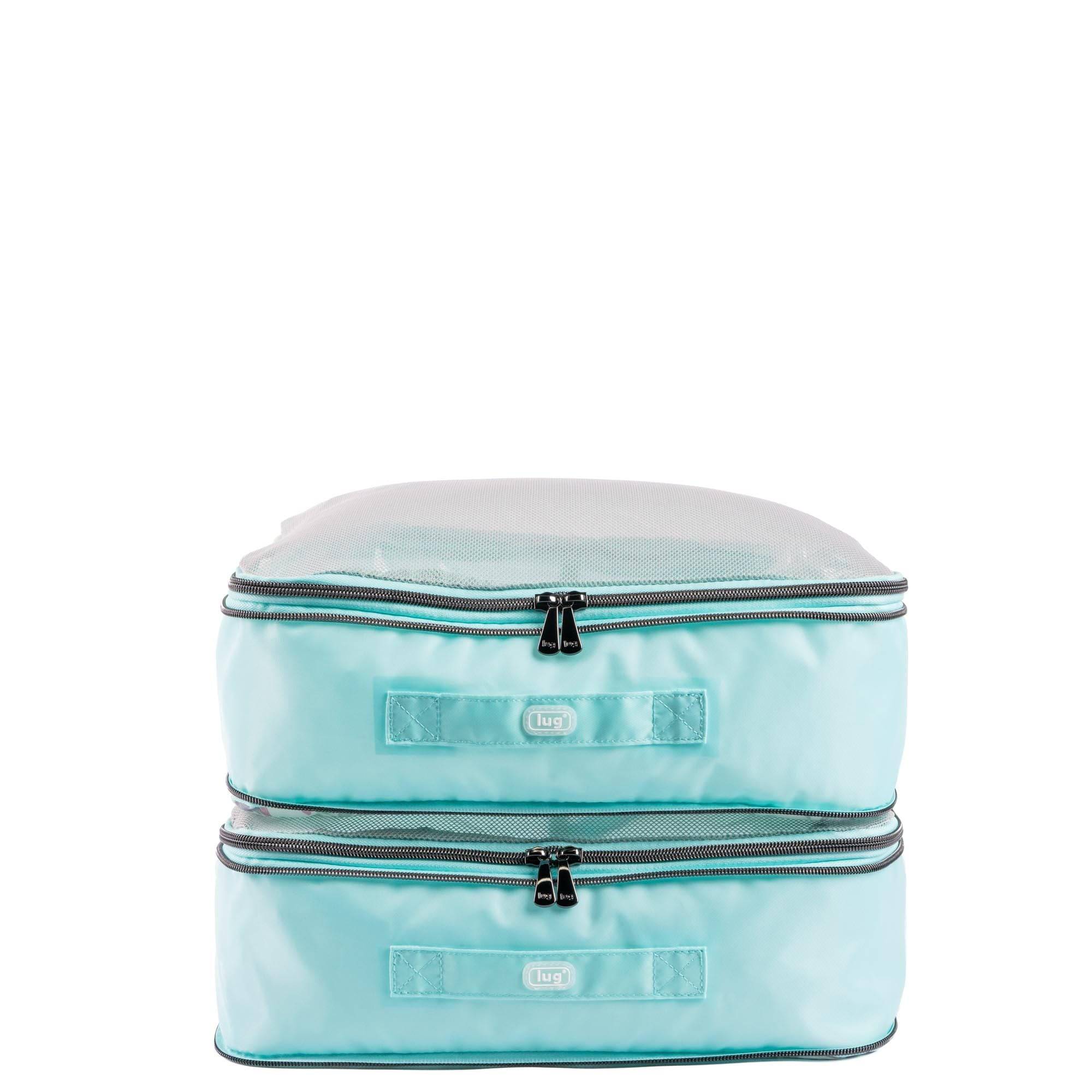 Cargo 2pc Medium Compression Cubes - - 24403_Cargo2pc_MedCompressionCubes_FlamingoFoliage_Angle_01_t57k5x